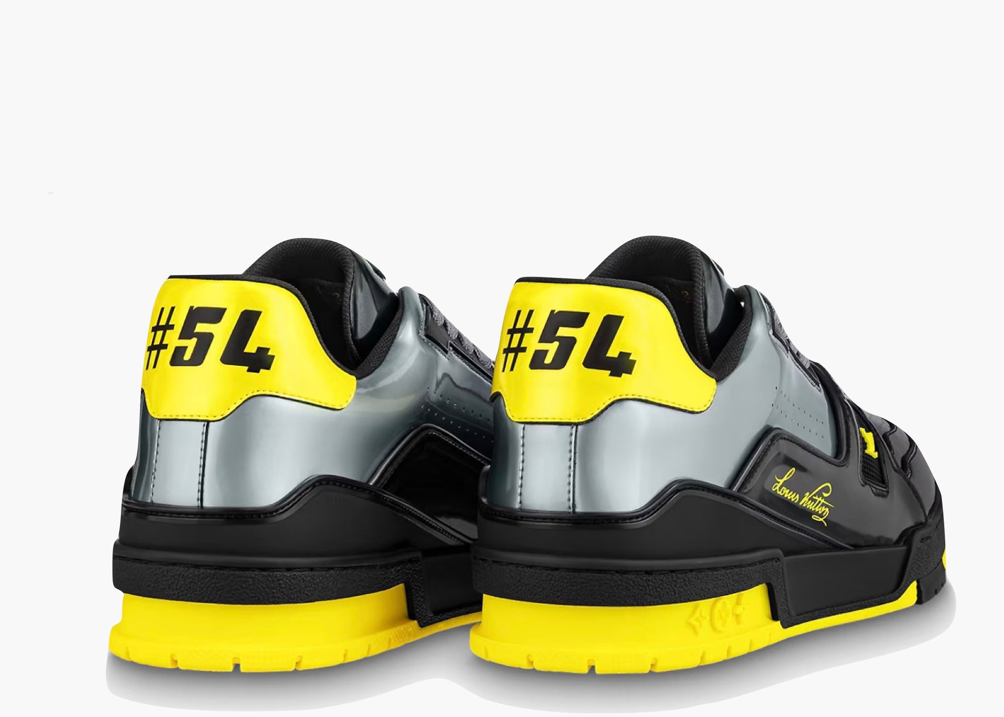 Louis Vuitton Trainer Black Yellow 1A9JTV Hype Clothinga Limited Edition