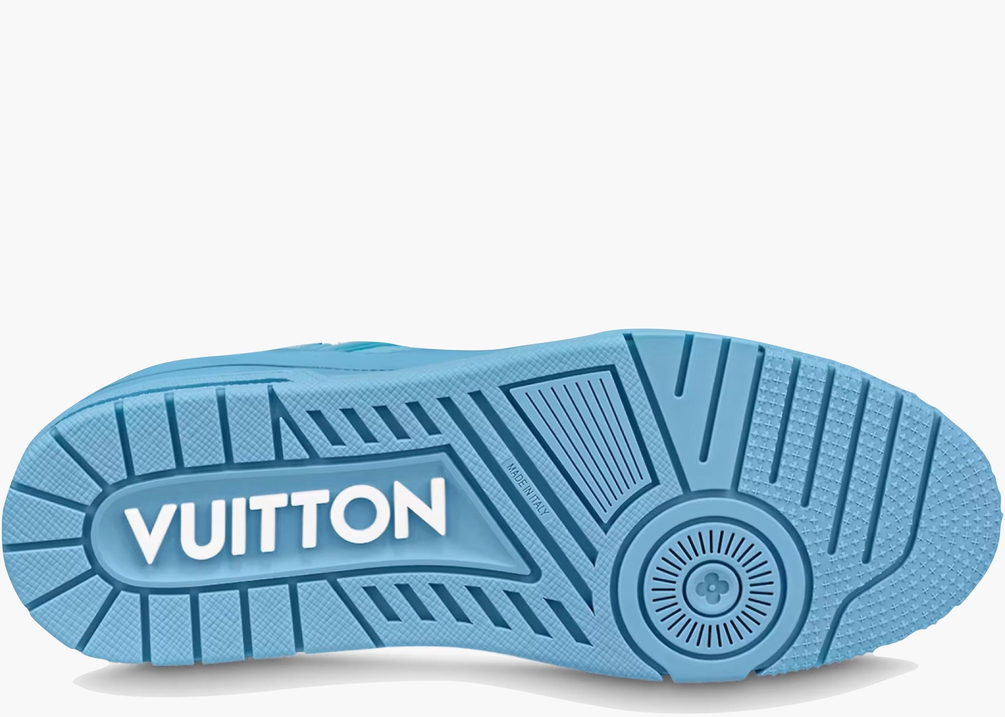 Louis Vuitton Trainer Blue Embossed Monogram 1AARFI Hype Clothinga Limited Edition