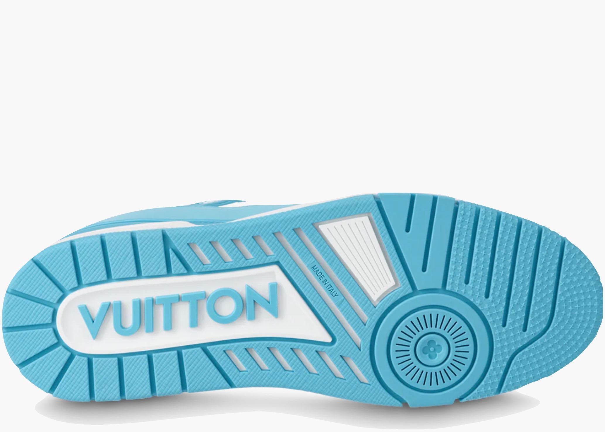 Louis Vuitton Trainer Low White Sky Blue 1AA6X4 Hype Clothinga Limited Edition