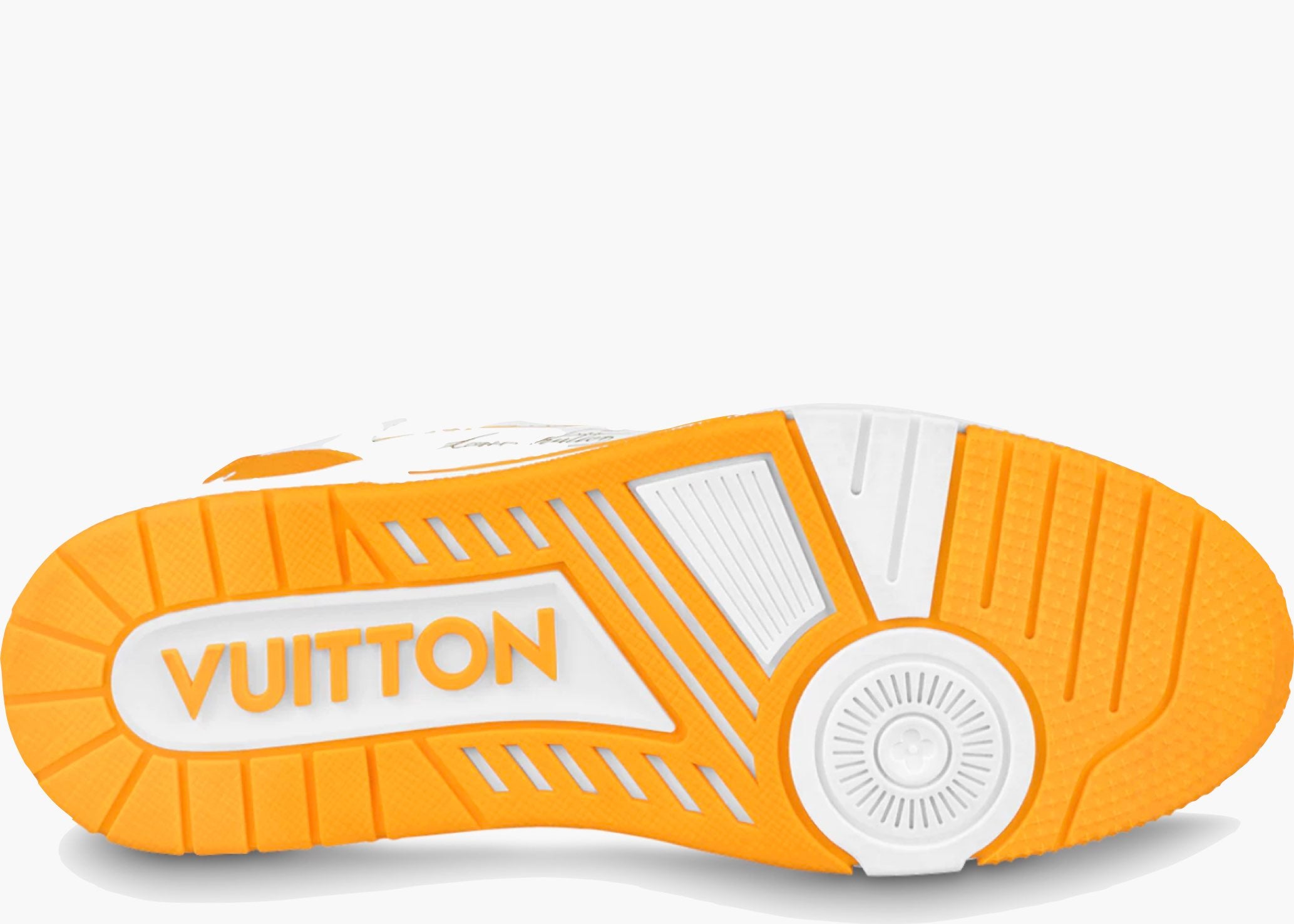 Louis Vuitton Trainer Monogram Denim Yellow 1A9ZBI Hype Clothinga Limited Edition