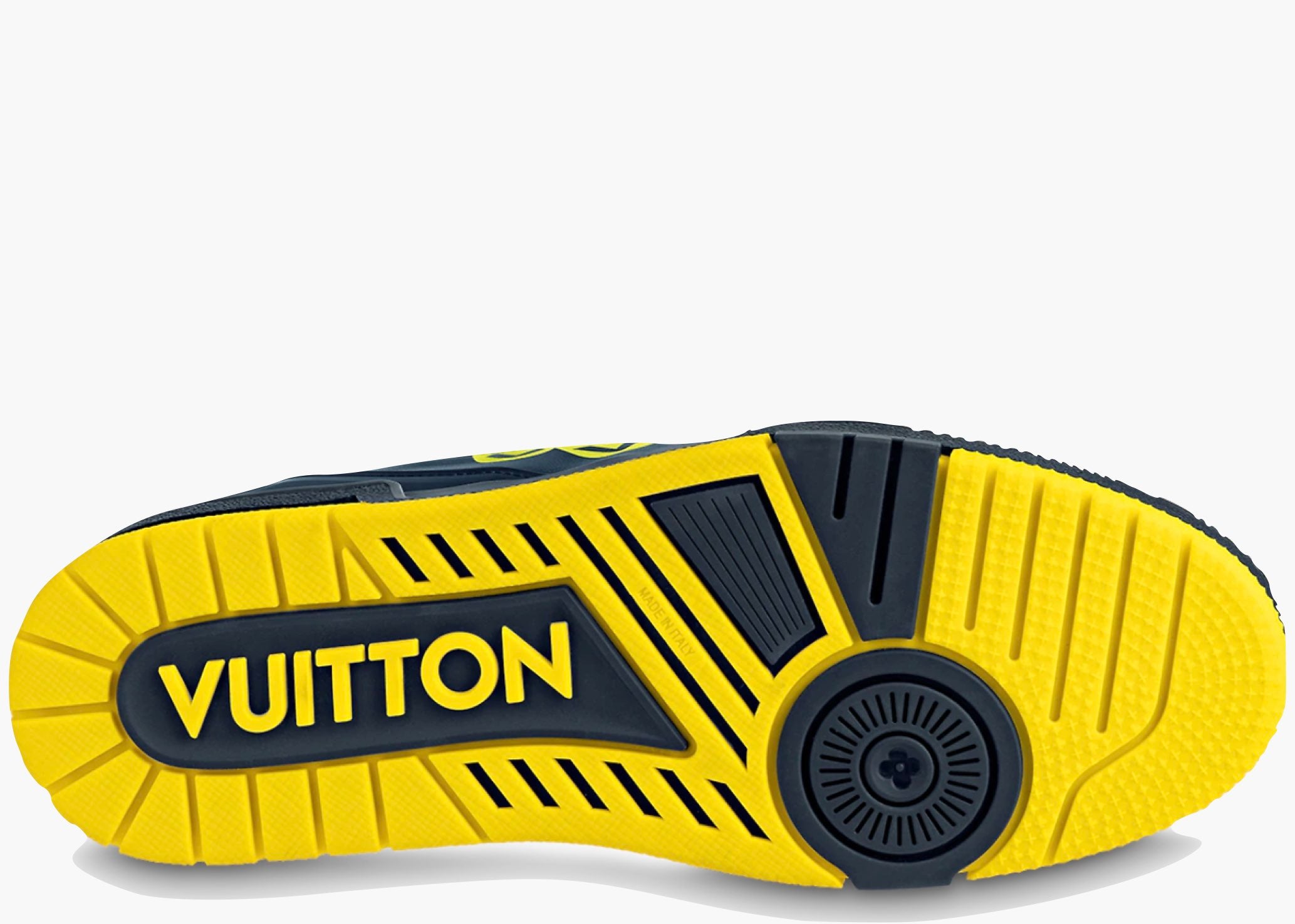 Louis Vuitton Trainer Navy Yellow