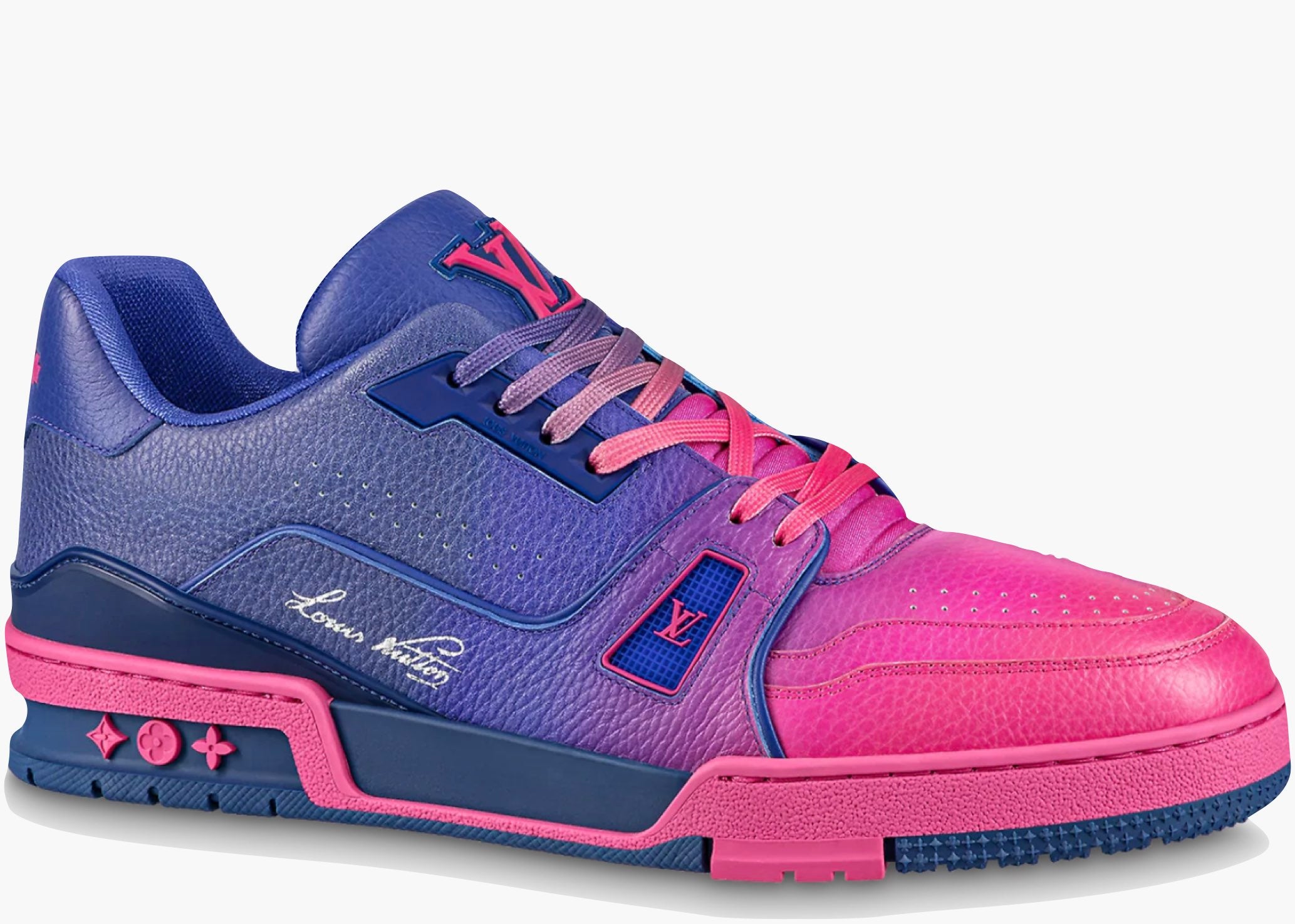 Louis Vuitton Trainer Pink Ombre 1A9TSC Hype Clothinga Limited Edition