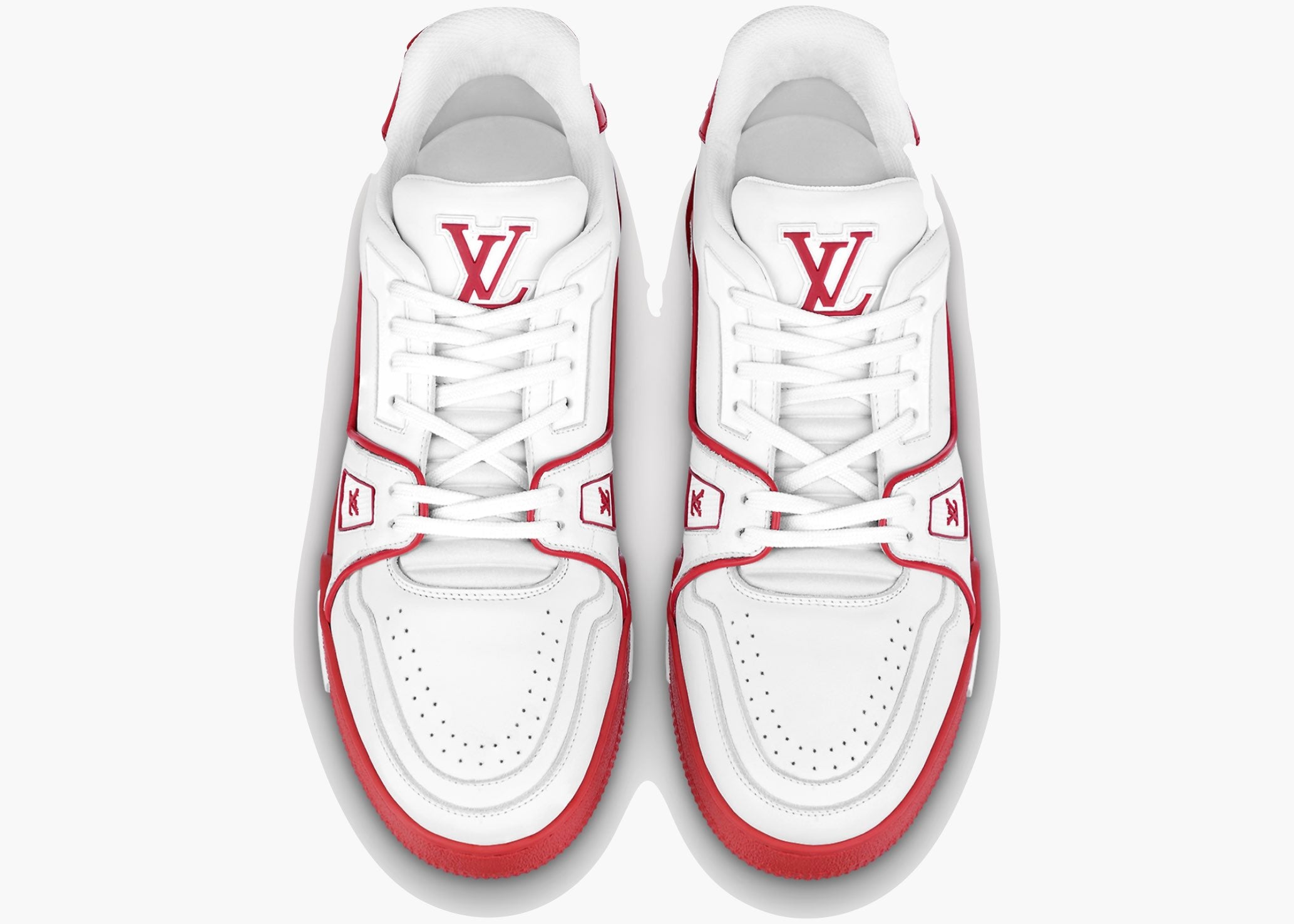 Louis Vuitton Trainer White Red Signature 1A8SKD Hype Clothinga Limited Edition