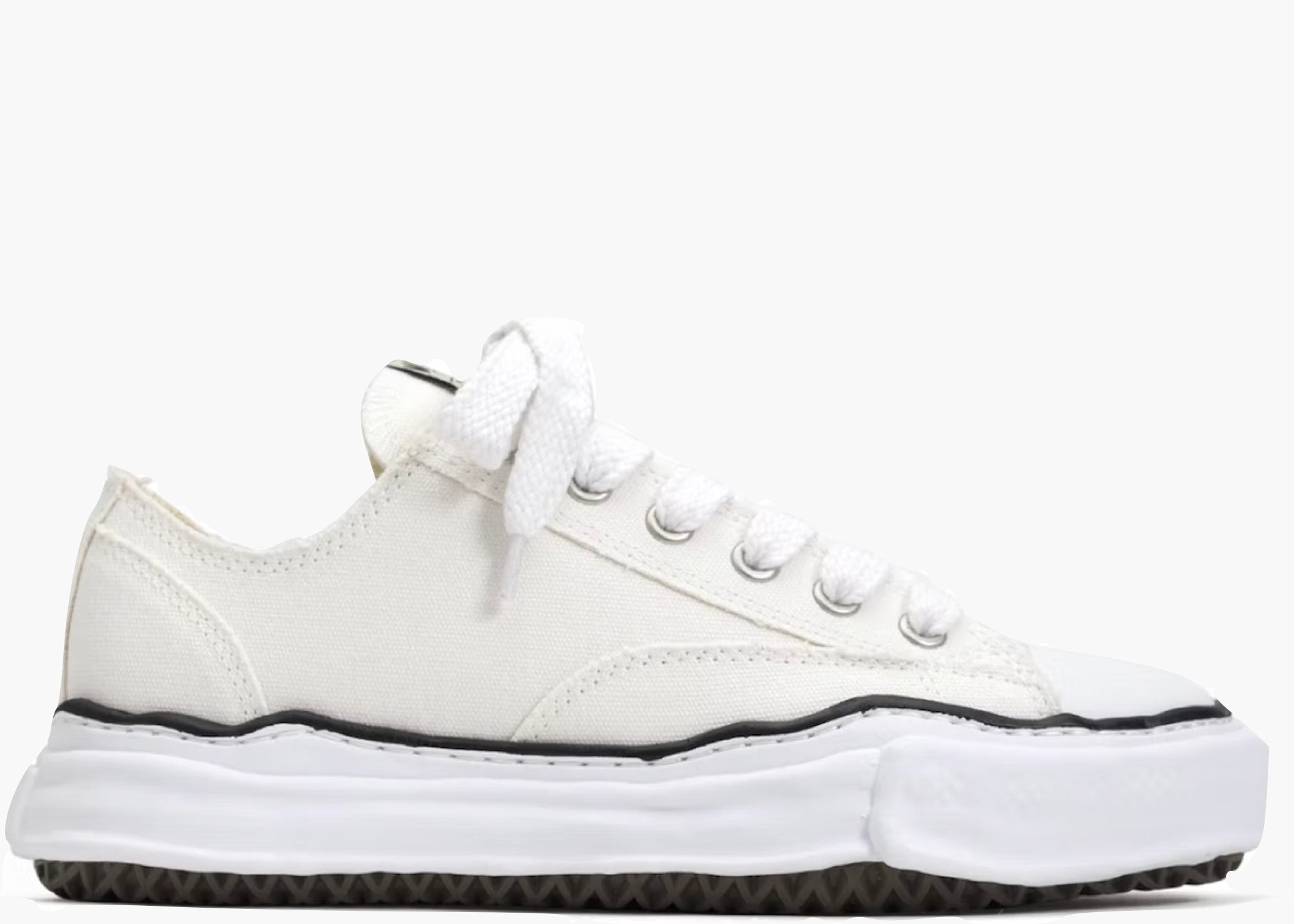 Mihara Yasuhiro Peterson OG Sole Canvas Low White A01FW702W Hype Clothinga Limited Edition