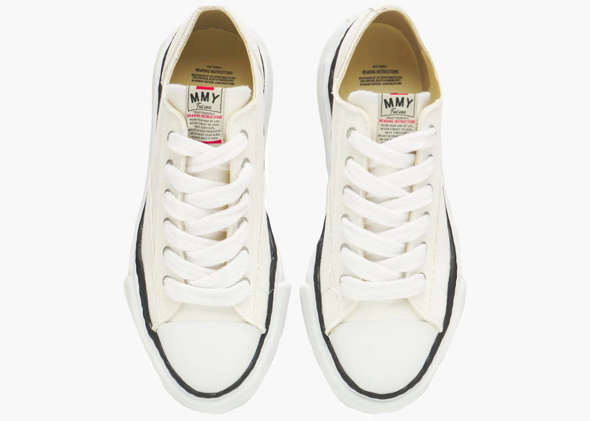 Mihara Yasuhiro Peterson OG Sole Canvas Low White A01FW702W Hype Clothinga Limited Edition