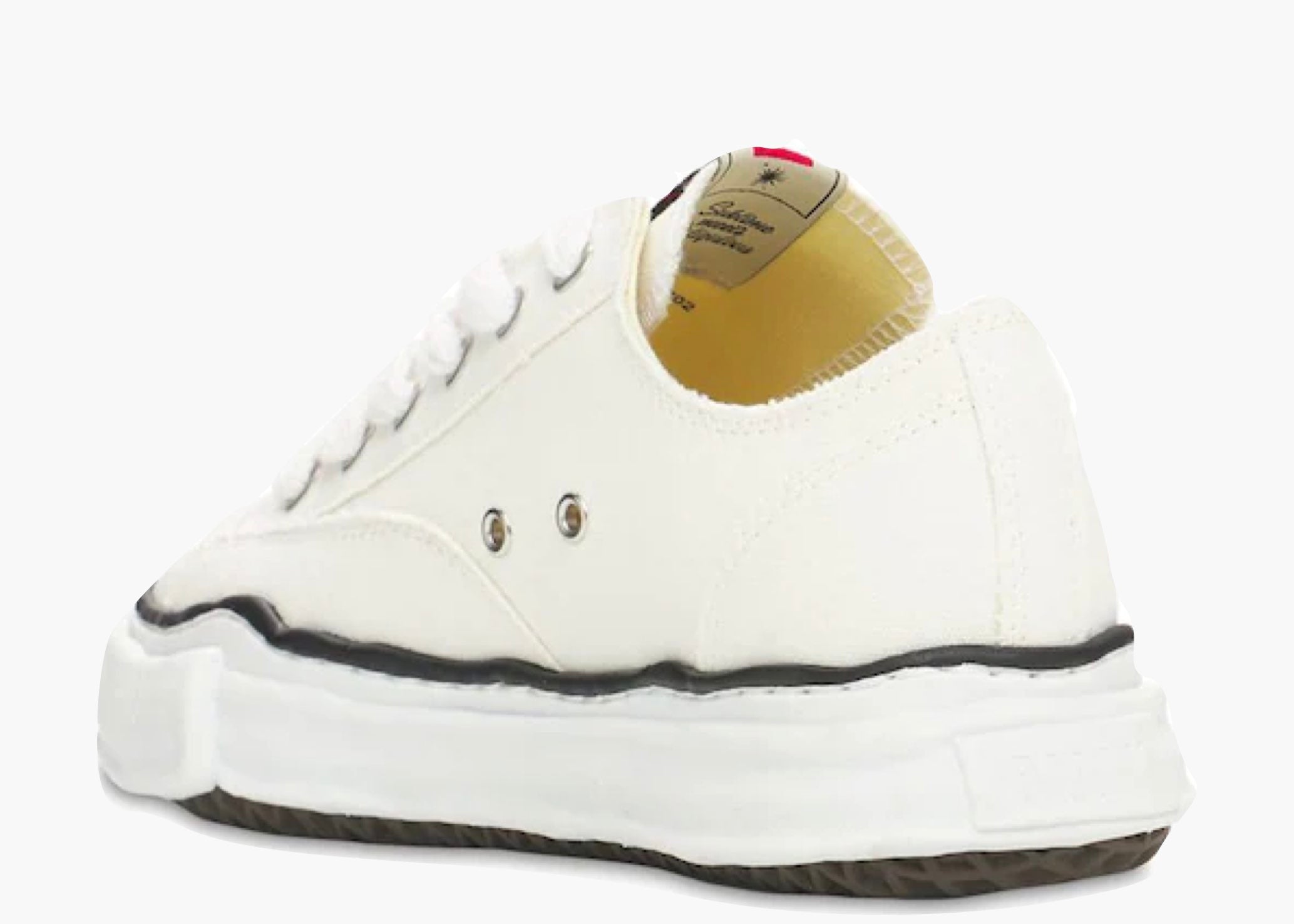 Mihara Yasuhiro Peterson OG Sole Canvas Low White A01FW702W Hype Clothinga Limited Edition