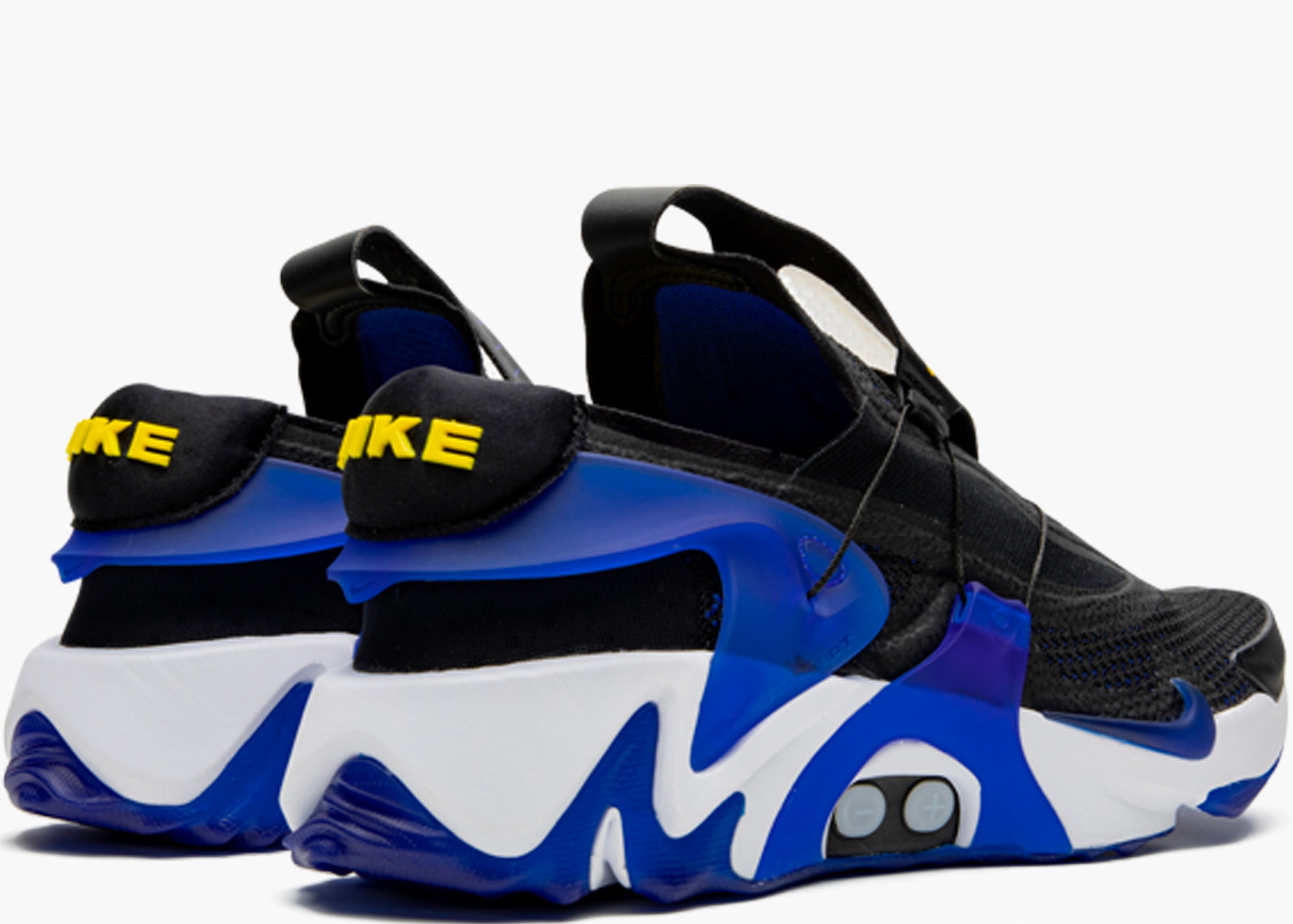 NIKE ADAPT HUARACHE BLACK RACER BLUE BV6397-002 HYPE CLOTHINGA LIMITED EDITION