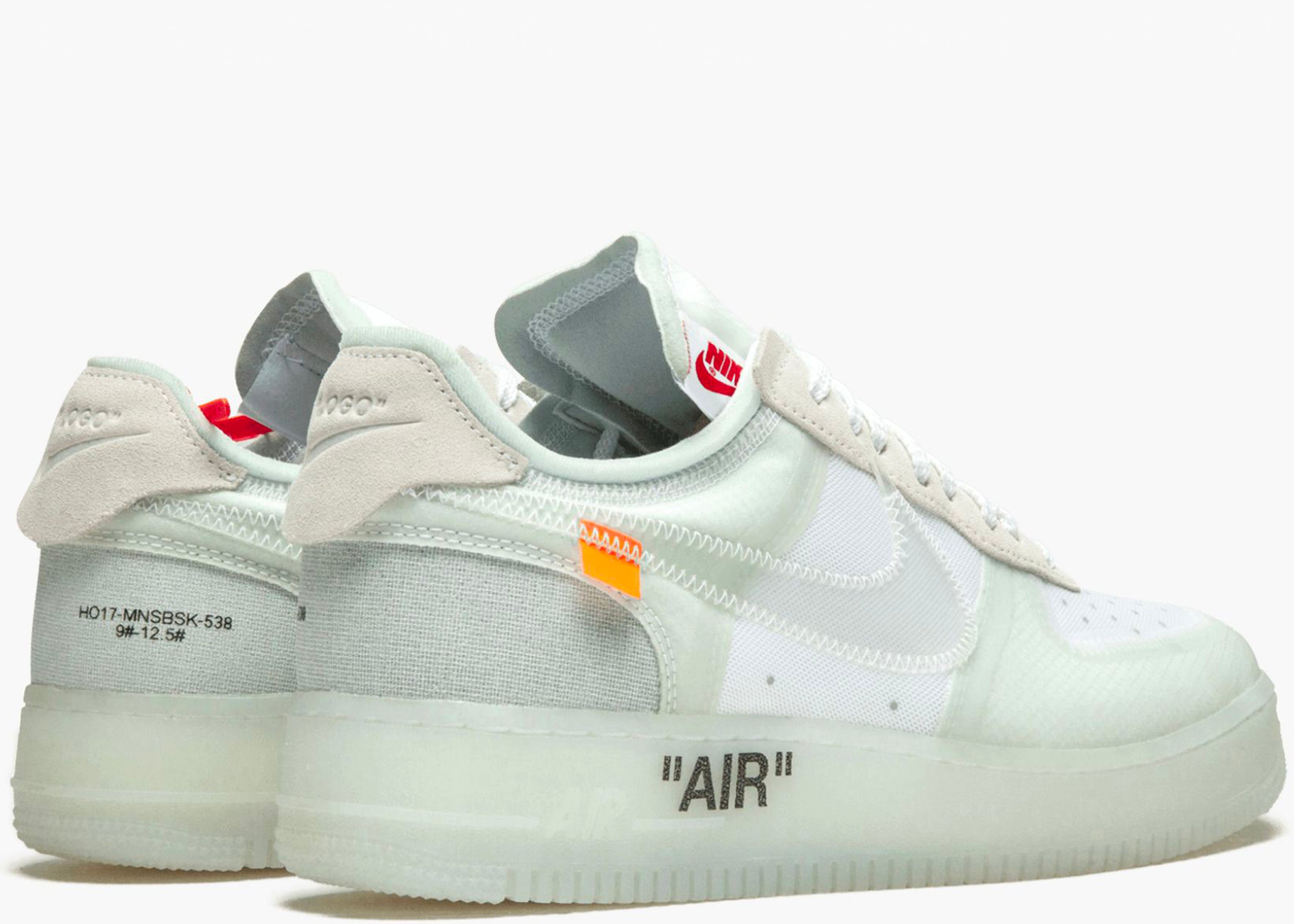 NIKE AIR FORCE 1 LOW OFF-WHITE OG AO4606-100 HYPE CLOTHINGA LIMITED EDITION