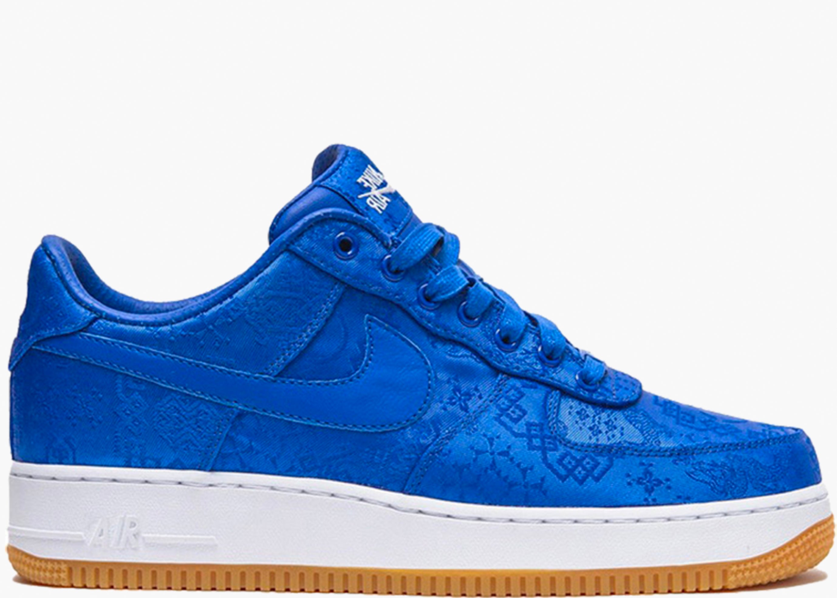 NIKE AIR FORCE 1 LOW X CLOT BLUE SILK CJ5290-400 HYPE CLOTHINGA LIMITED EDITION