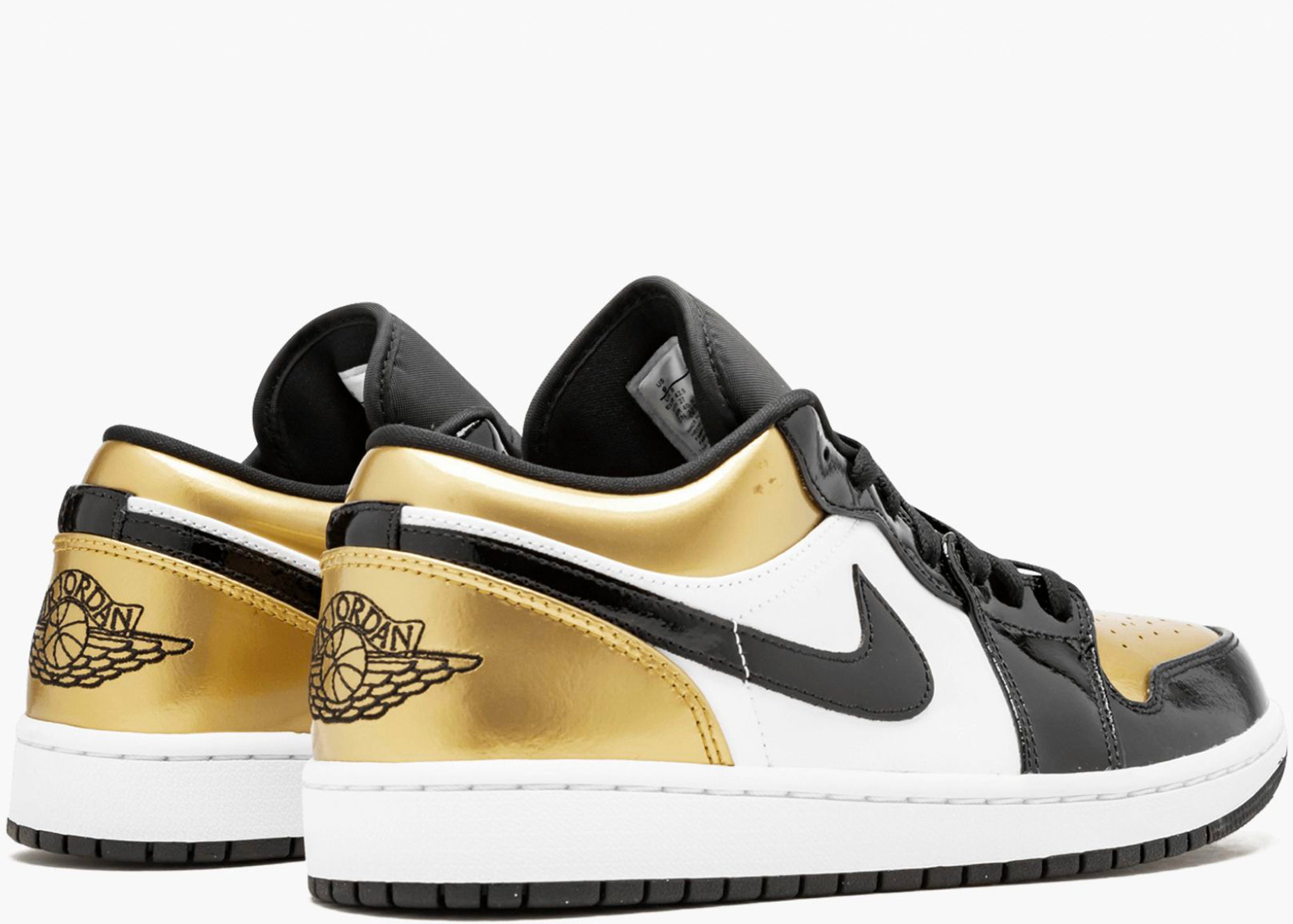 NIKE AIR JORDAN 1 LOW GOLD TOE CQ9447-700 HYPE CLOTHINGA LIMITED EDITION