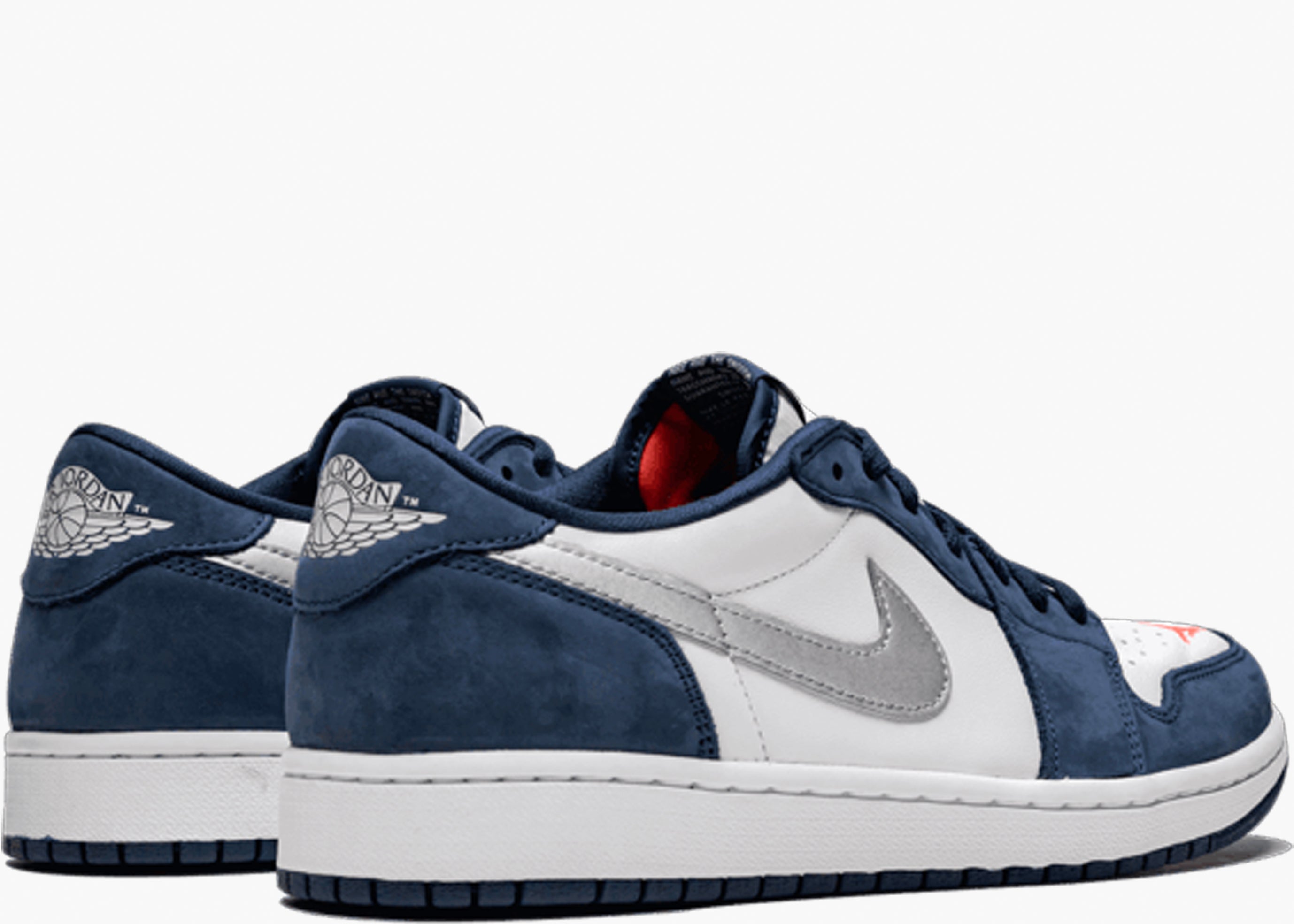 NIKE AIR JORDAN 1 LOW SB MIDNIGHT NAVY CJ7891-400 HYPE CLOTHINGA LIMITED EDITION