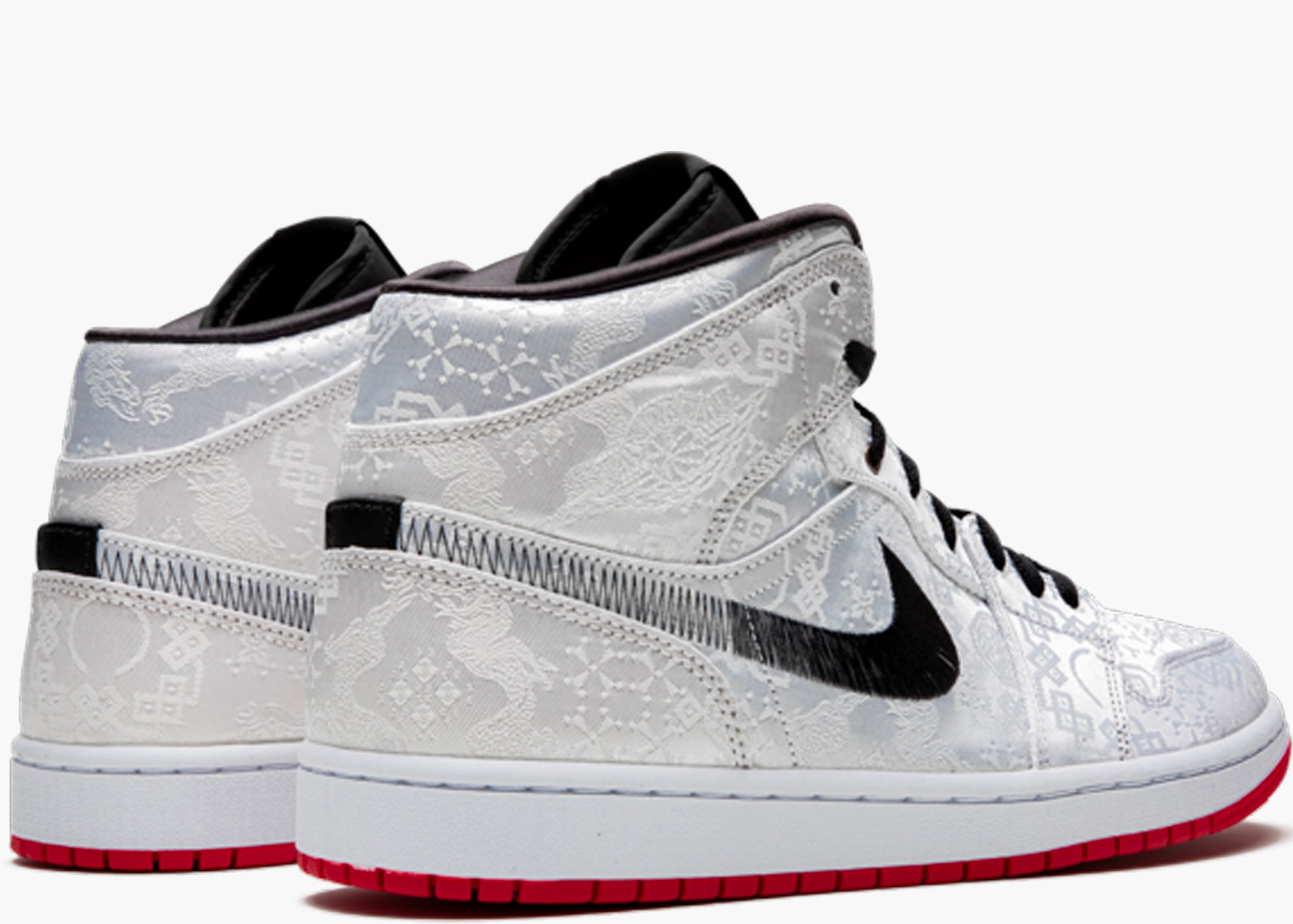 NIKE AIR JORDAN 1 MID EDISON CHEN CLOT CU2804-100 HYPE CLOTHINGA LIMITED EDITION