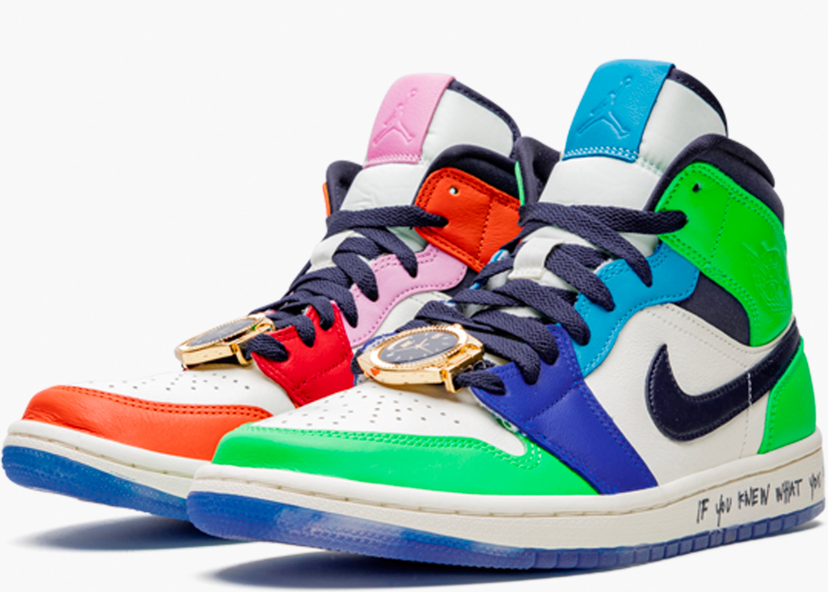 NIKE AIR JORDAN 1 MID MELODY EHSANI CQ7629-100 HYPE CLOTHINGA LIMITED EDITION