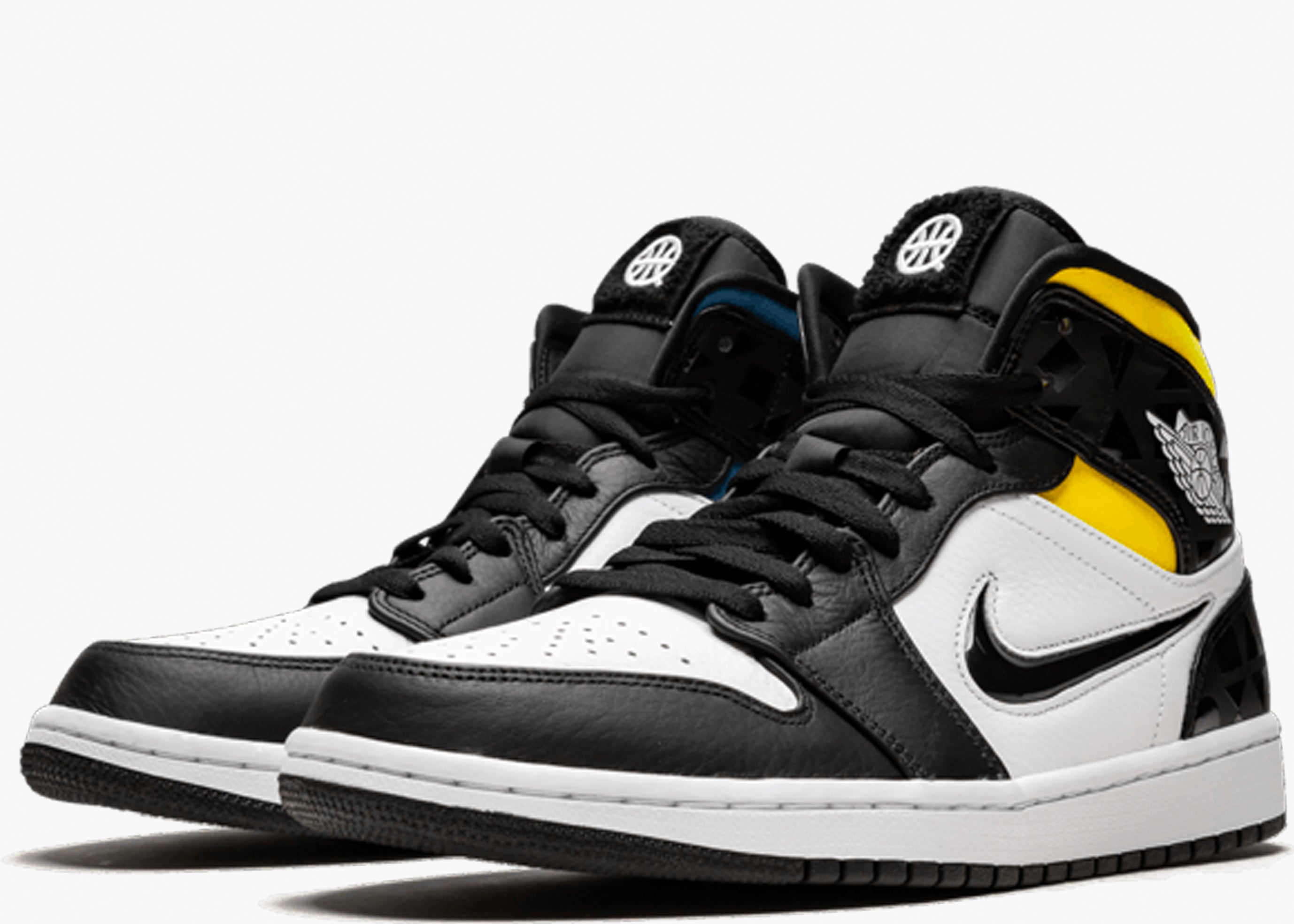 NIKE AIR JORDAN 1 MID QUAI 54 CJ9219-001 HYPE CLOTHINGA LIMITED EDITION