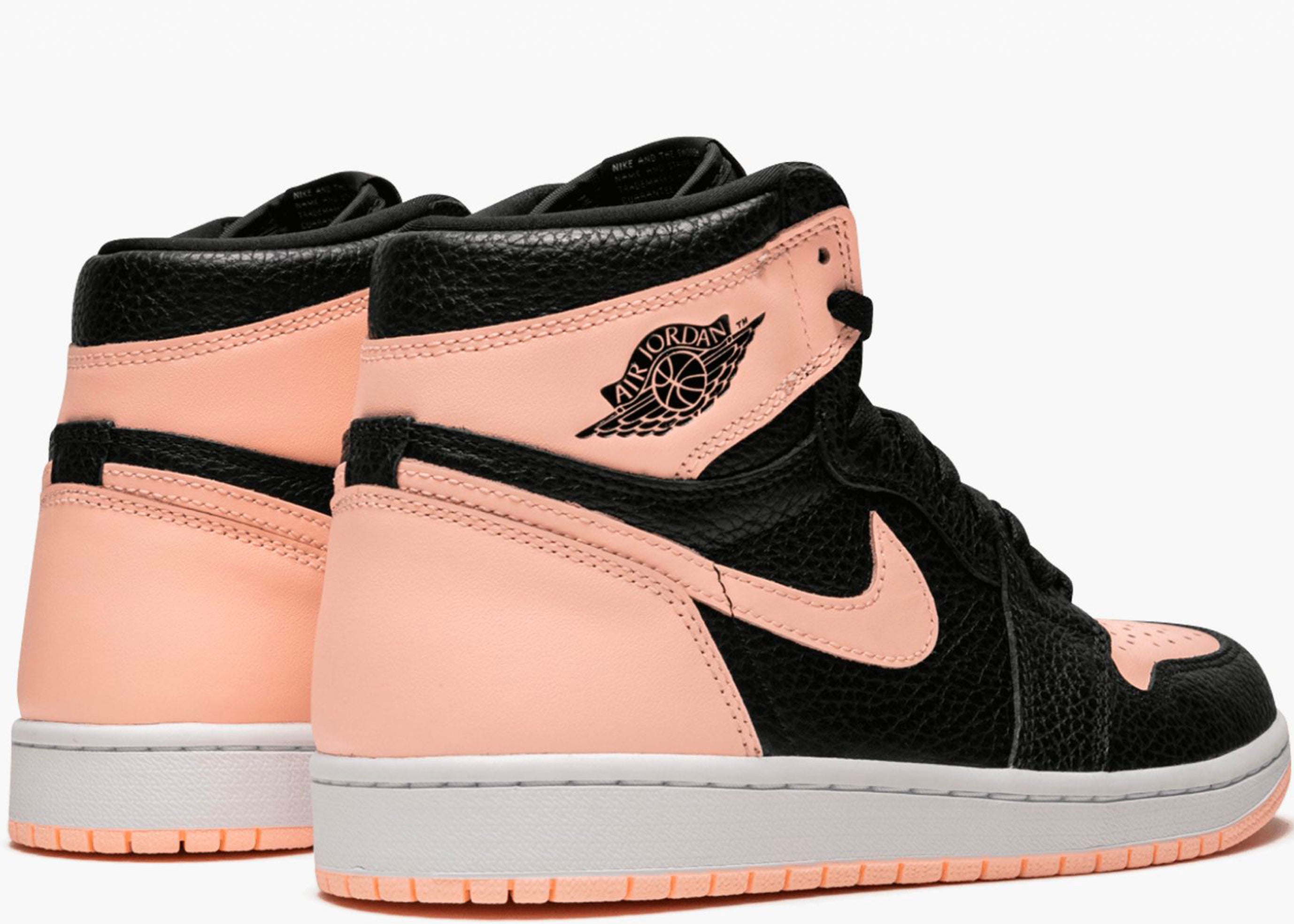 NIKE AIR JORDAN 1 RETRO HIGH BLACK CRIMSON TINT 555088-081 HYPE CLOTHINGA LIMITED EDITION