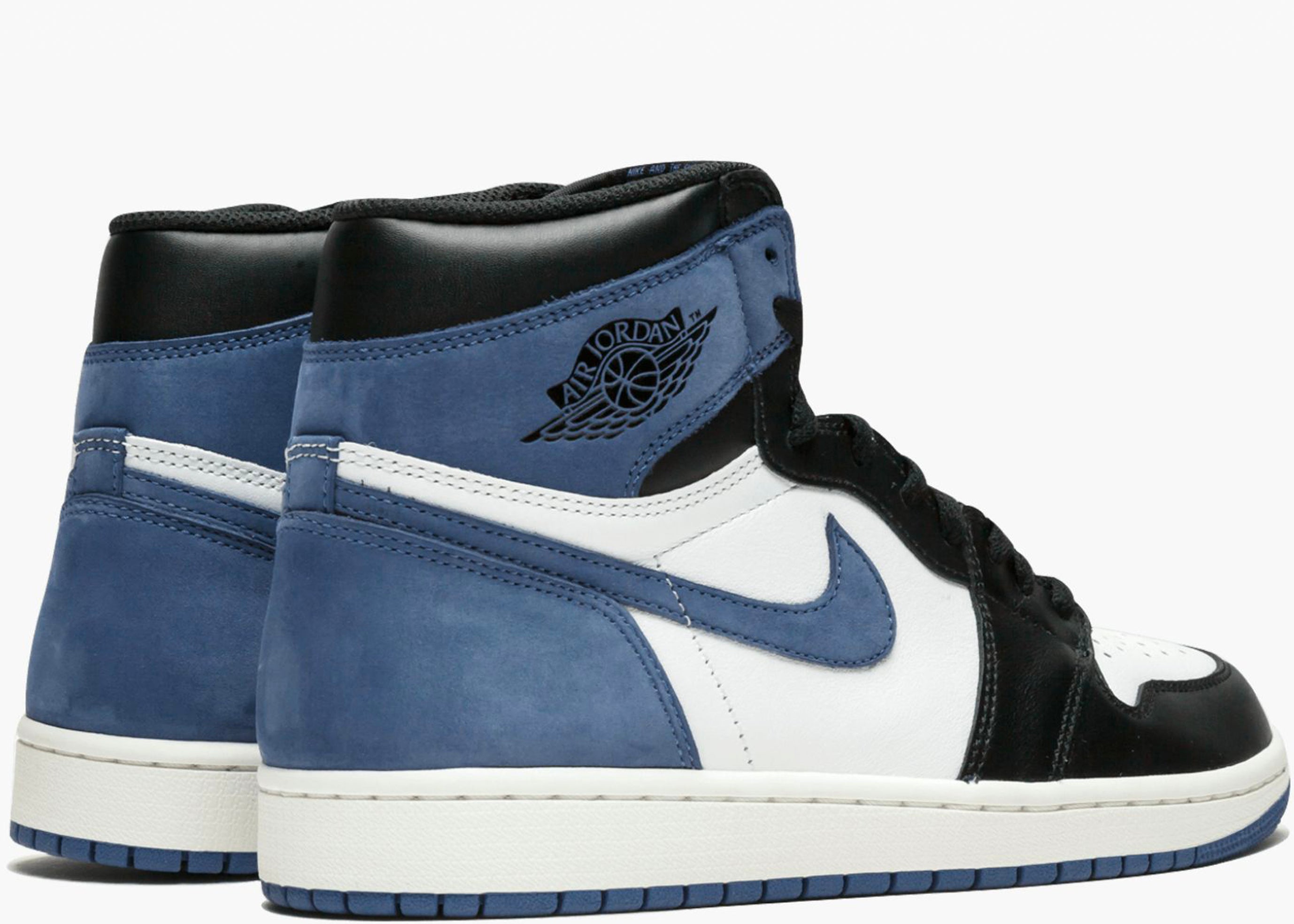 NIKE AIR JORDAN 1 RETRO HIGH BLUE MOON 555088-115 HYPE CLOTHINGA LIMITED EDITION
