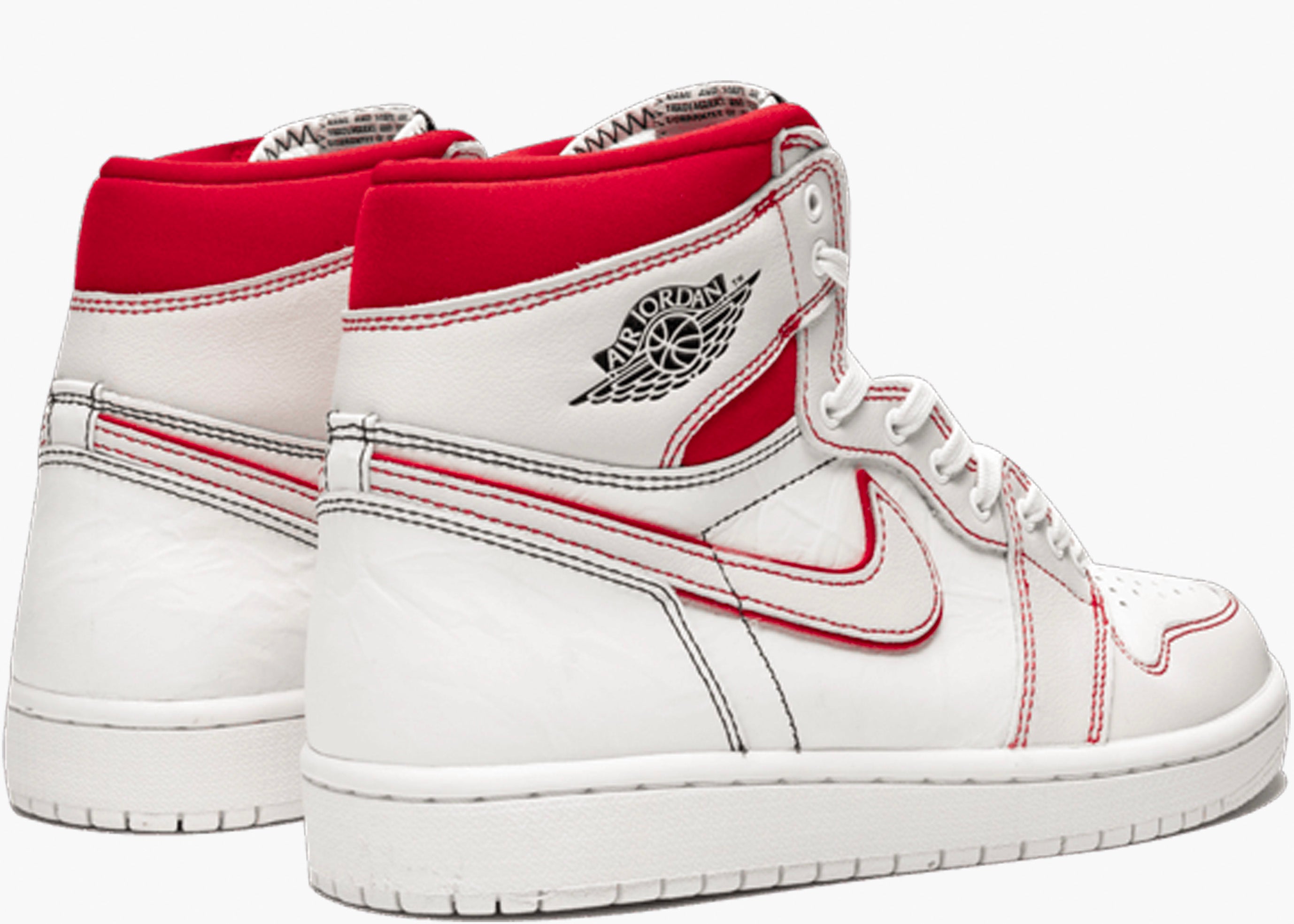 NIKE AIR JORDAN 1 RETRO HIGH PHANTOM GYM RED 555088-160 HYPE CLOTHINGA LIMITED EDITION