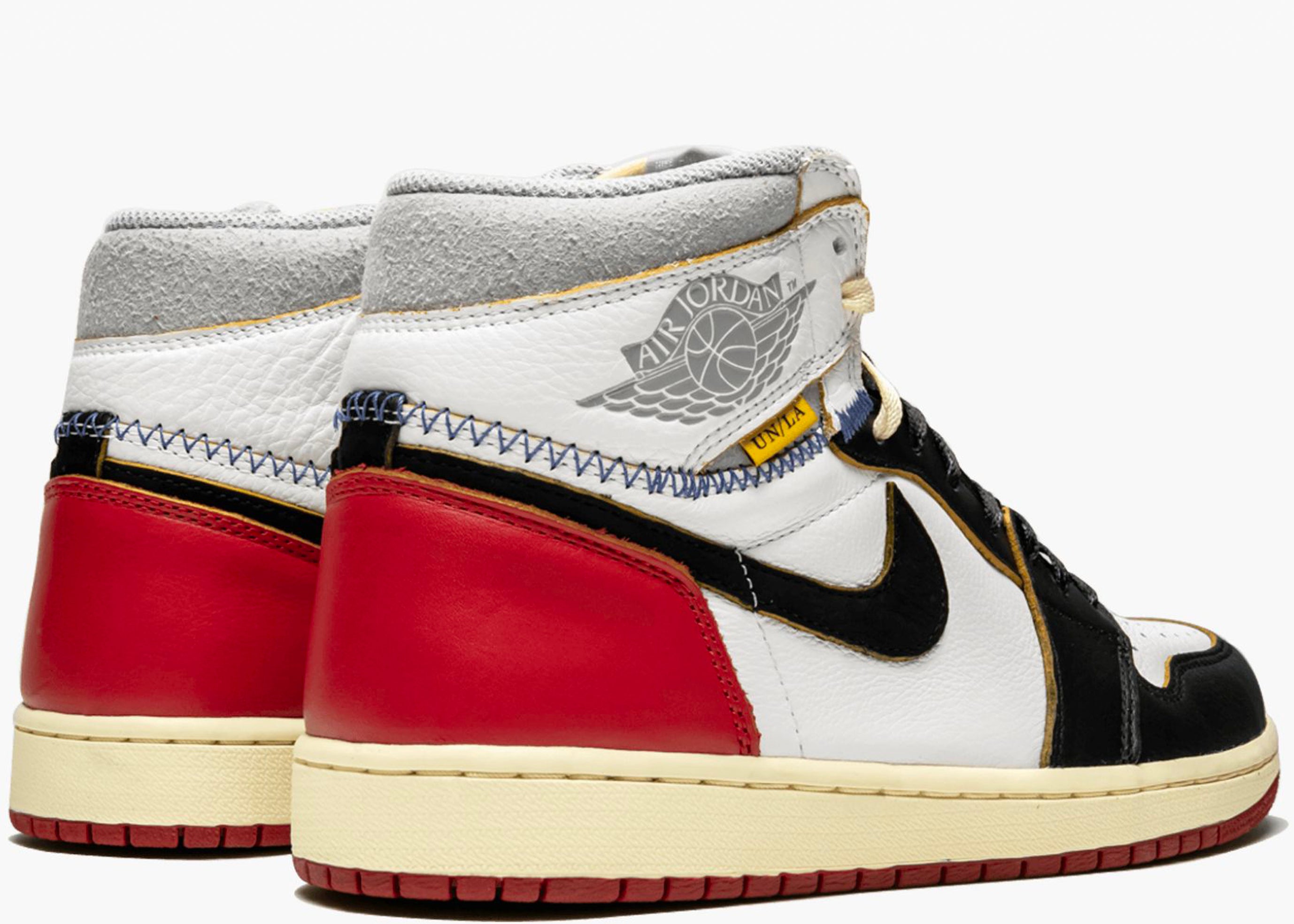 NIKE AIR JORDAN 1 RETRO HIGH UNION LOS ANGELES BLACK TOE BV1300-106 HYPE CLOTHINGA LIMITED EDITION