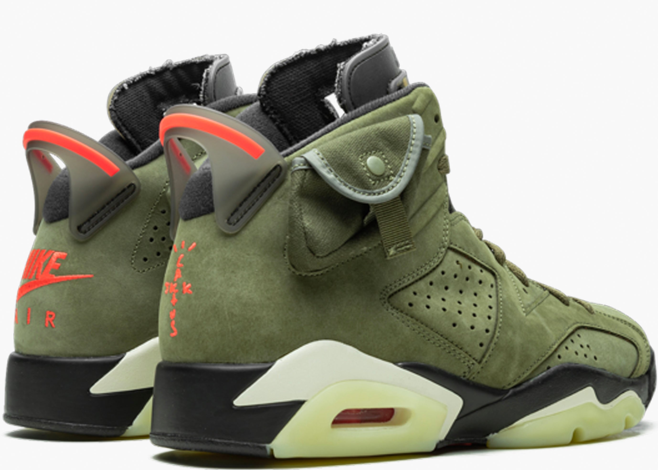 NIKE AIR JORDAN 6 RETRO X TRAVIS SCOTT CN1084-200 HYPE CLOTHINGA LIMITED EDITION