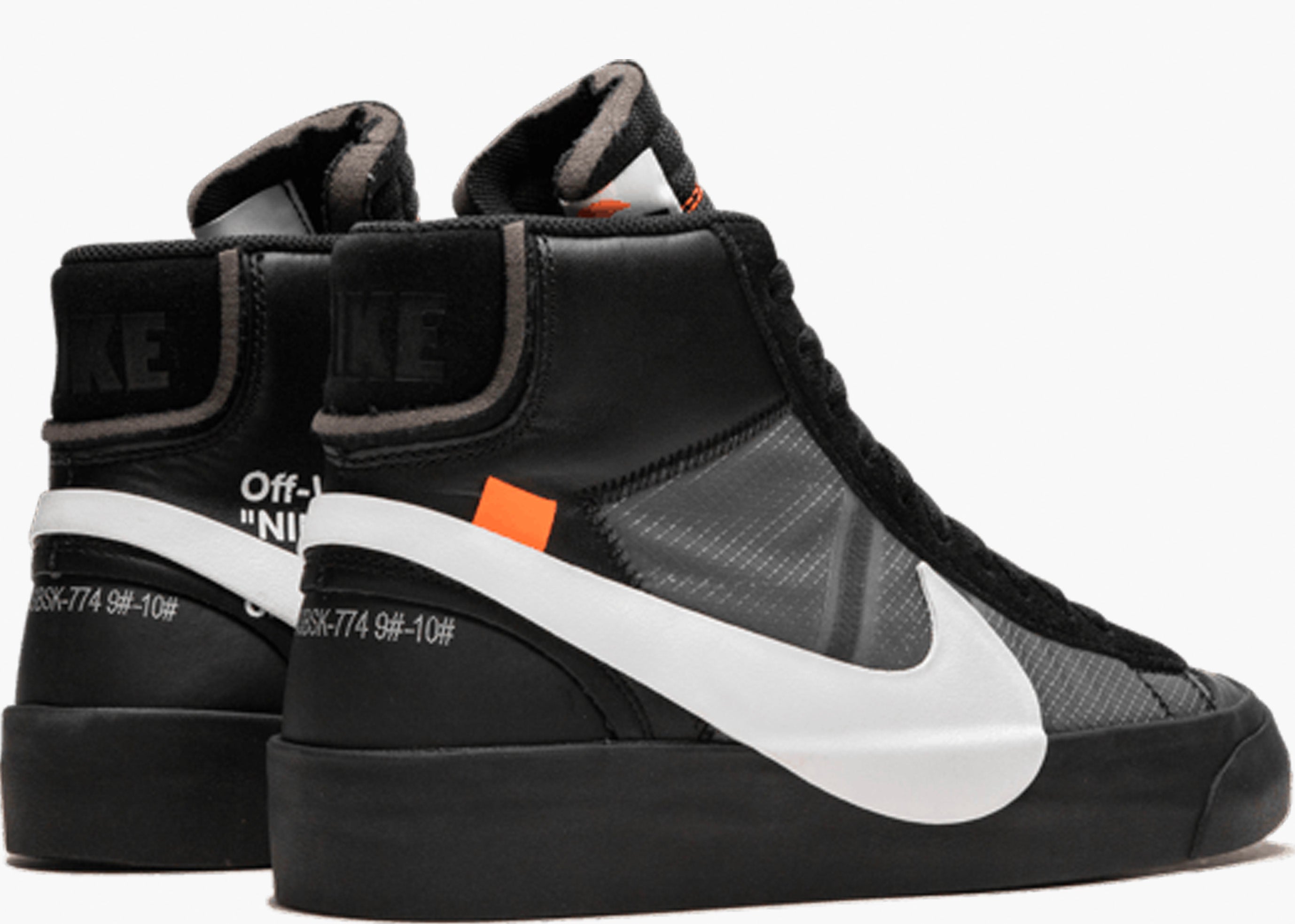 NIKE BLAZER MID X OFF-WHITE GRIM REAPER AA3832-001 HYPE CLOTHINGA LIMITED EDITION