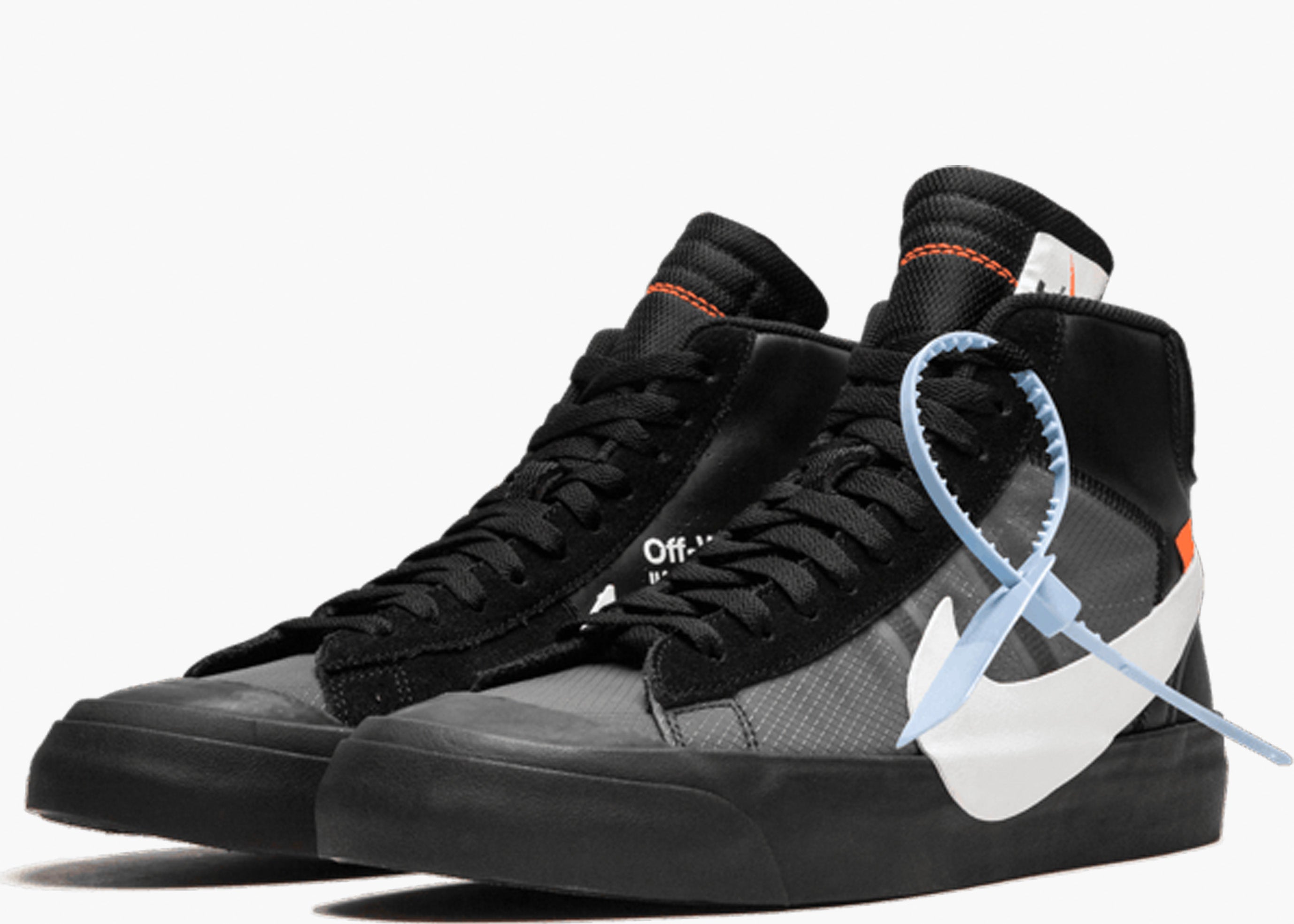 NIKE BLAZER MID X OFF-WHITE GRIM REAPER AA3832-001 HYPE CLOTHINGA LIMITED EDITION