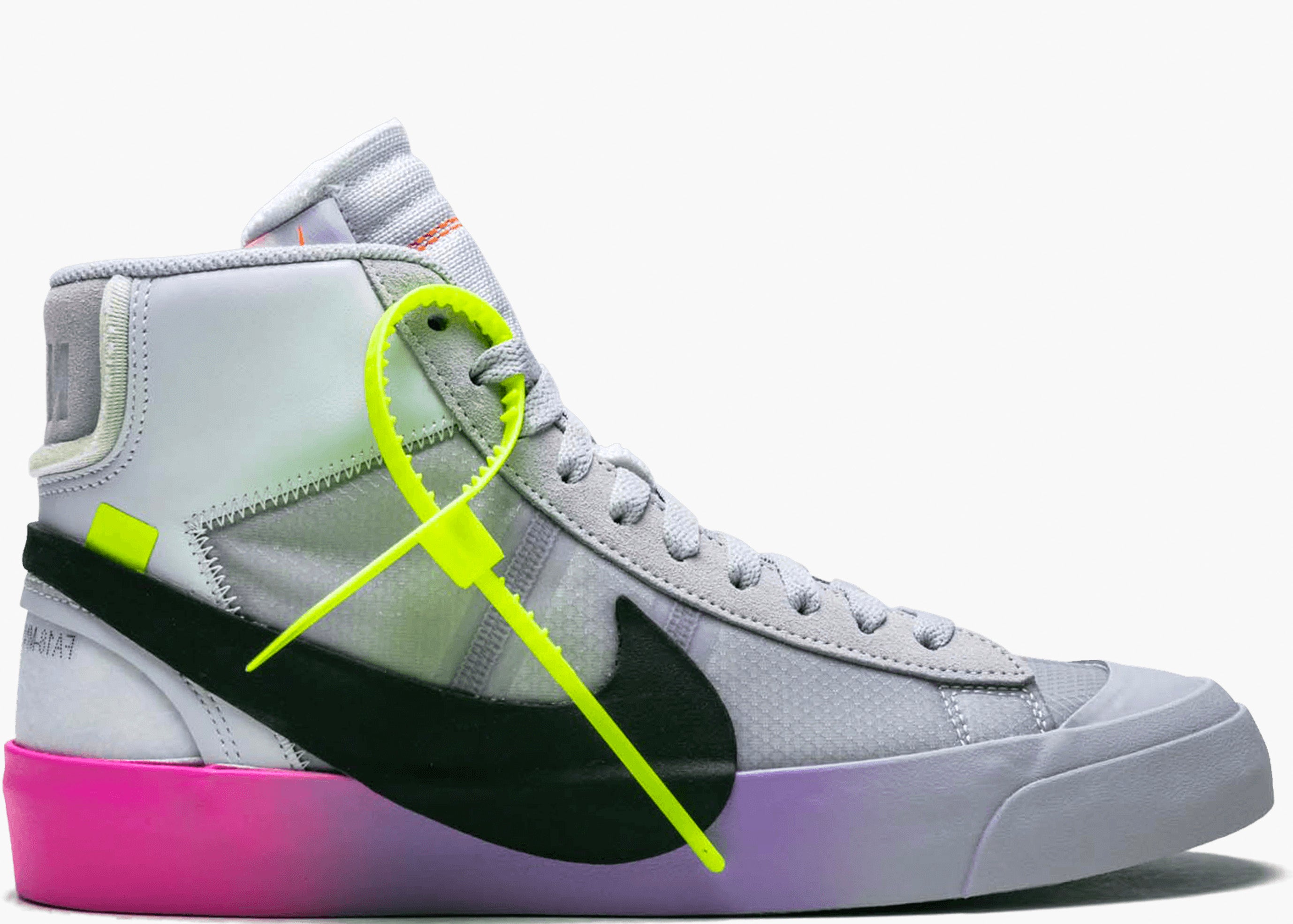 NIKE BLAZER MID X OFF-WHITE SERENA WILLIAMS AA3832-002 HYPE CLOTHINGA LIMITED EDITION