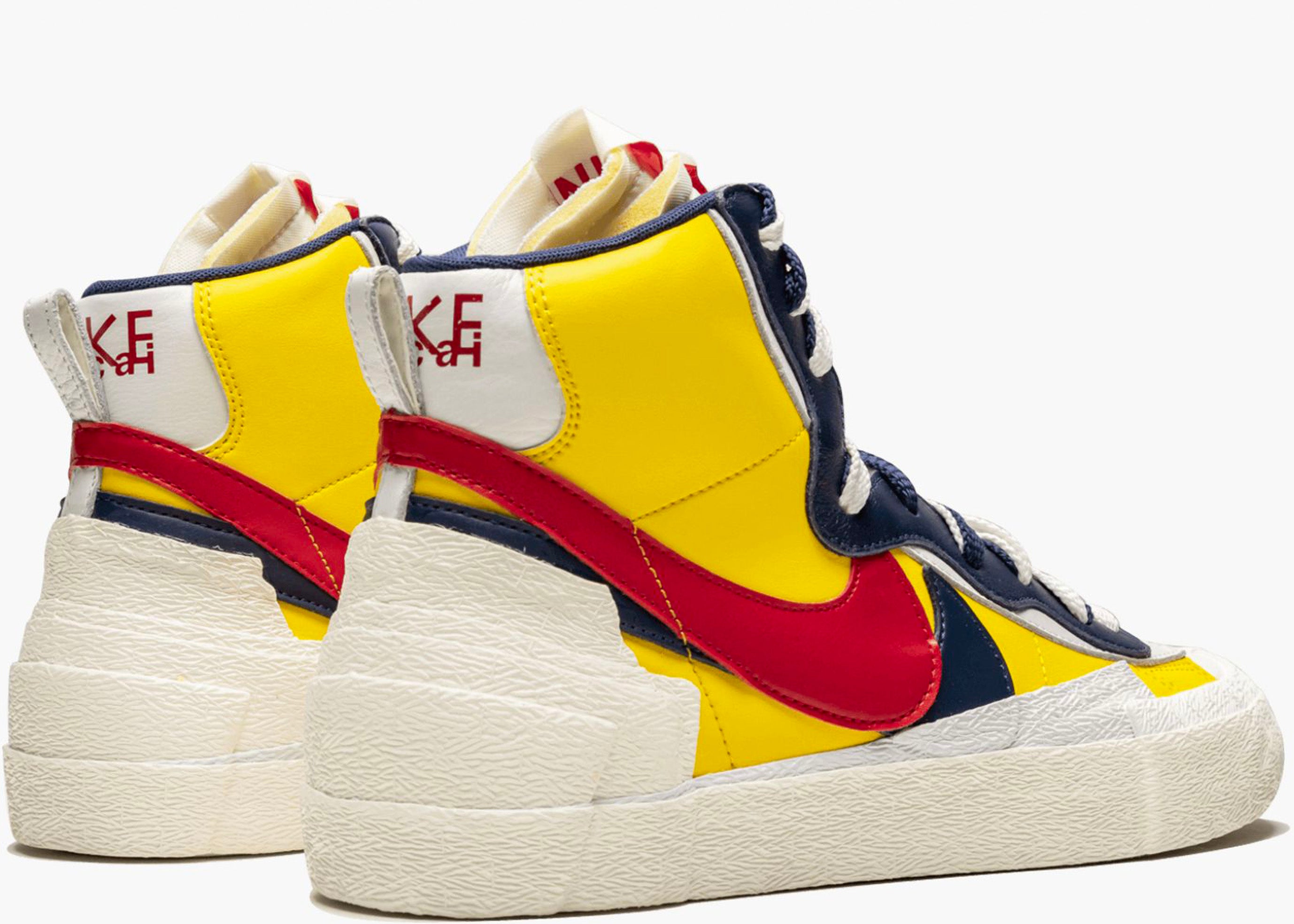 NIKE BLAZER MID X SACAI SNOW BEACH BV0072-700 HYPE CLOTHINGA LIMITED EDITION