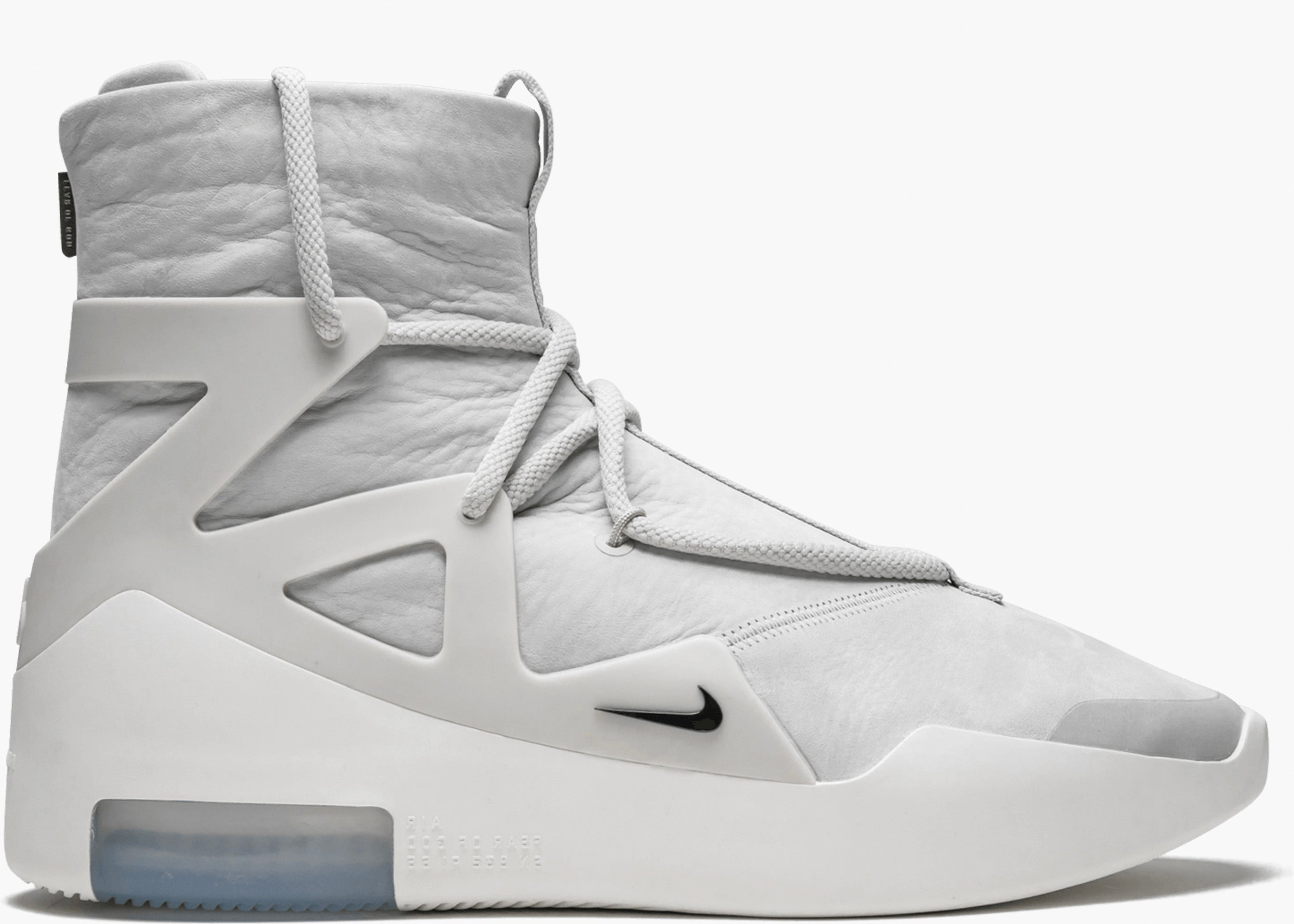 NIKE FEAR OF GOD 1 LIGHT BONE AR4237-002 HYPE CLOTHINGA LIMITED EDITION