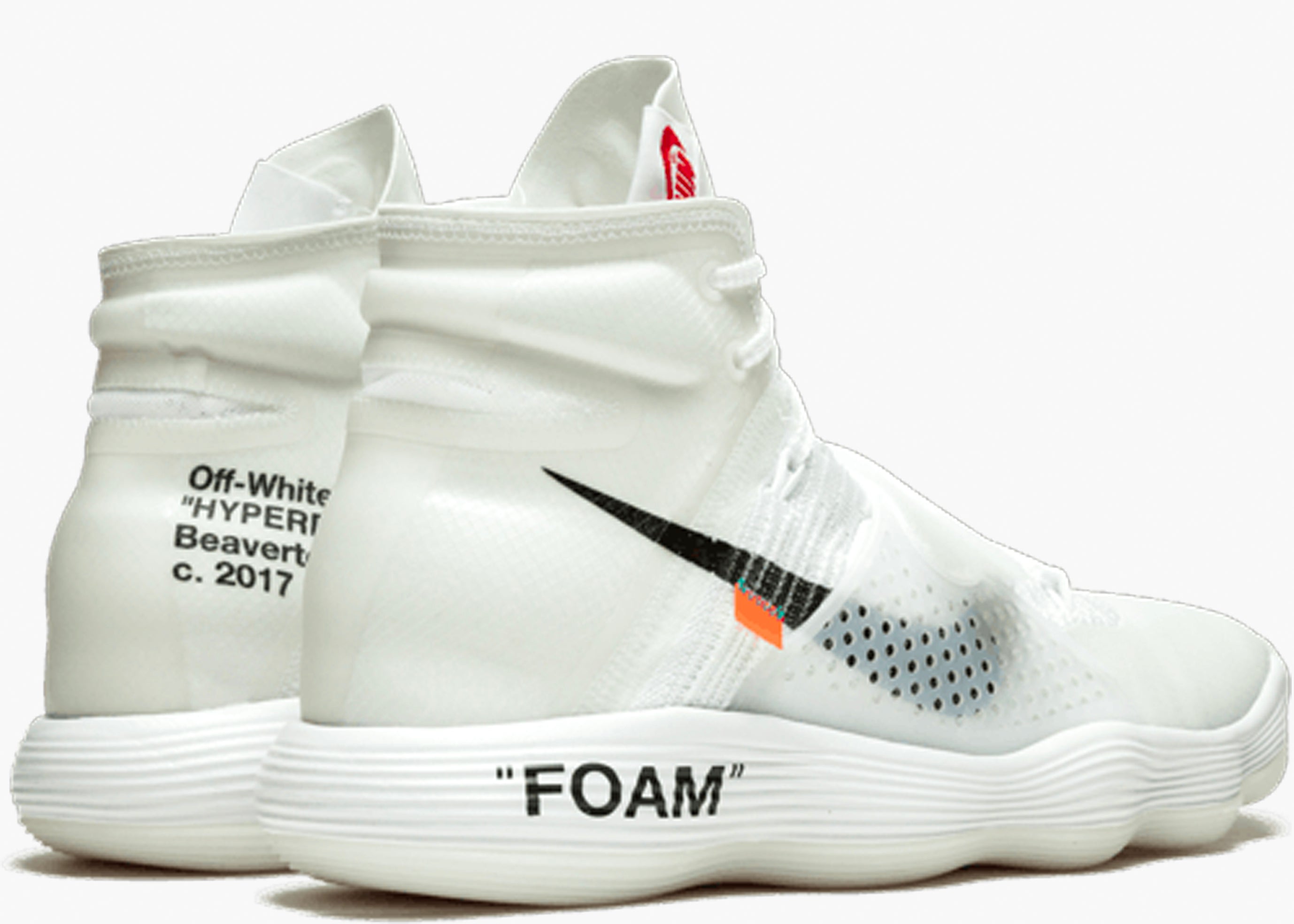NIKE HYPERDRUNK FK OFF-WHITE OG AJ4578-100 HYPE CLOTHINGA LIMITED EDITION