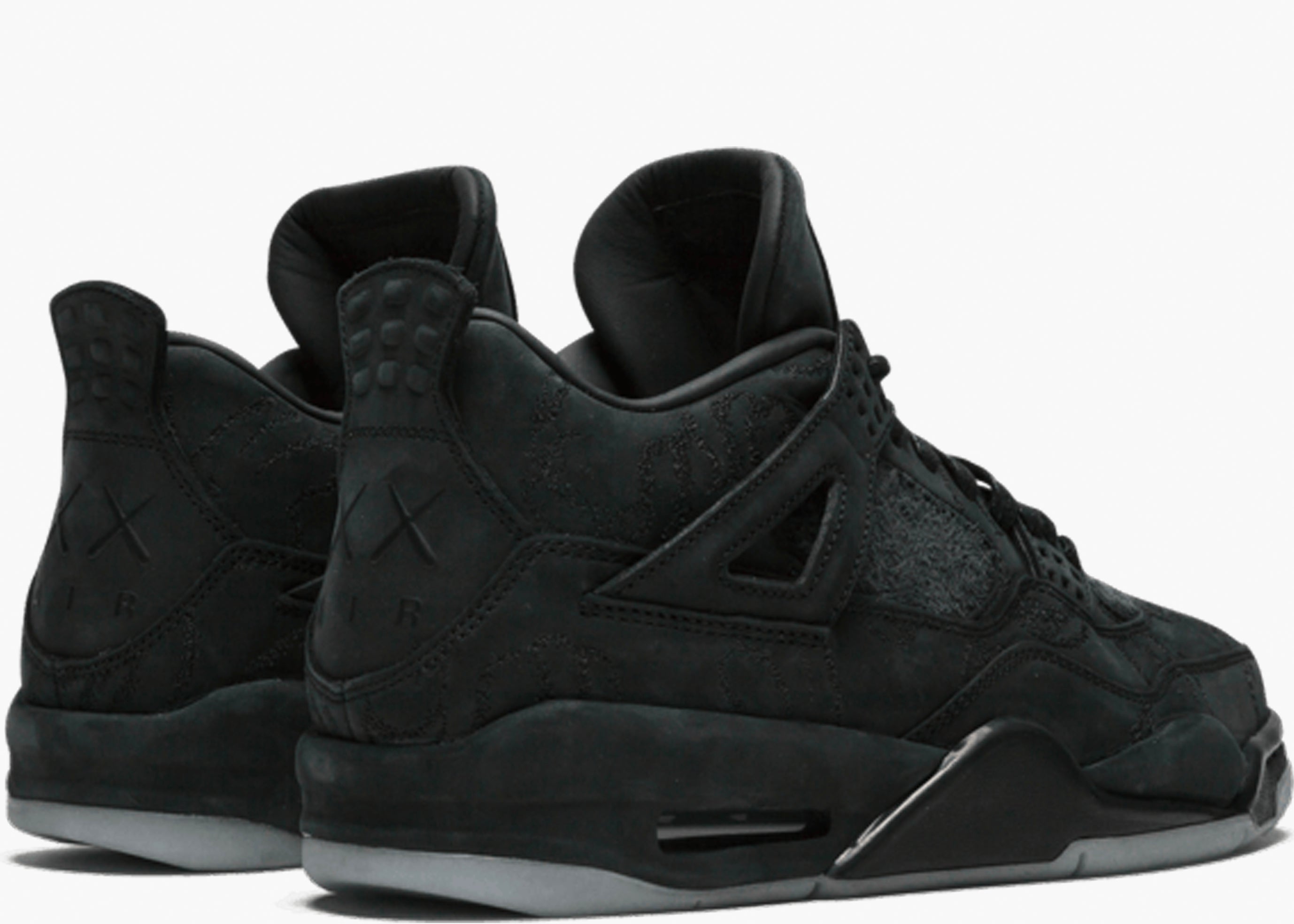 NIKE JORDAN 4 RETRO X KAWS BLACK 930155-001 HYPE CLOTHINGA LIMITED EDITION