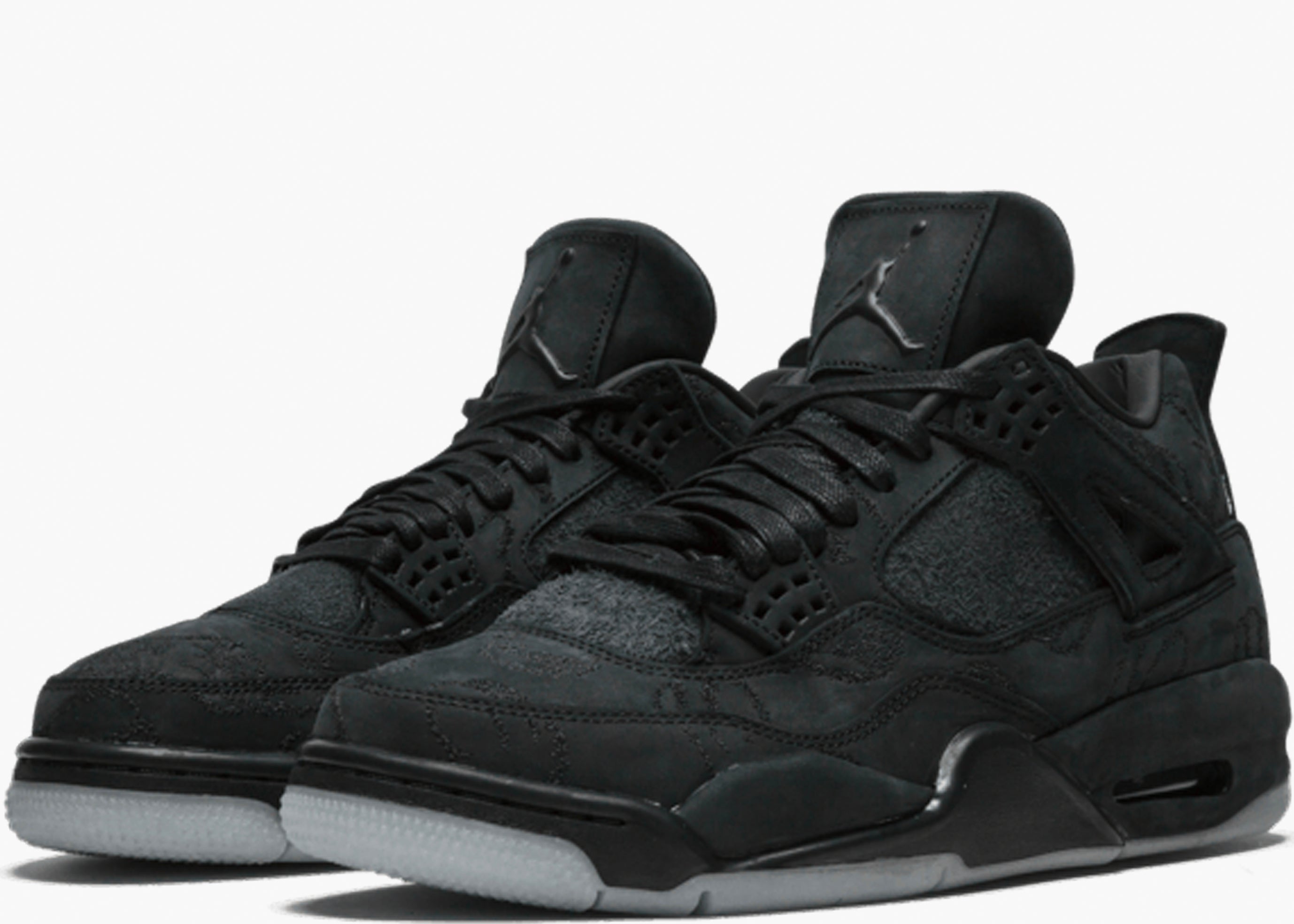 NIKE JORDAN 4 RETRO X KAWS BLACK 930155-001 HYPE CLOTHINGA LIMITED EDITION
