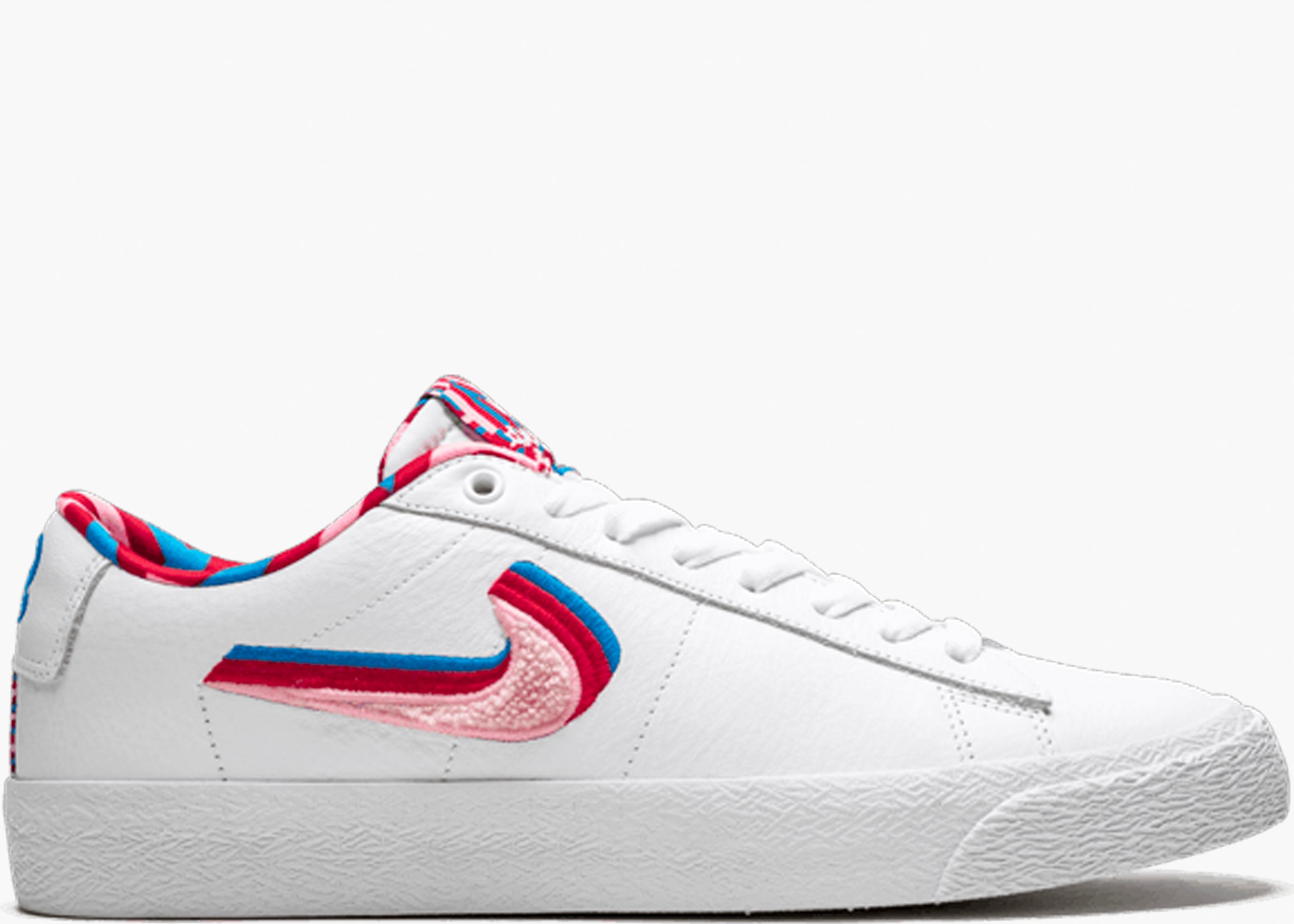 NIKE SB BLAZER LOW PARRA CN4507-100 HYPE CLOTHINGA LIMITED EDITION