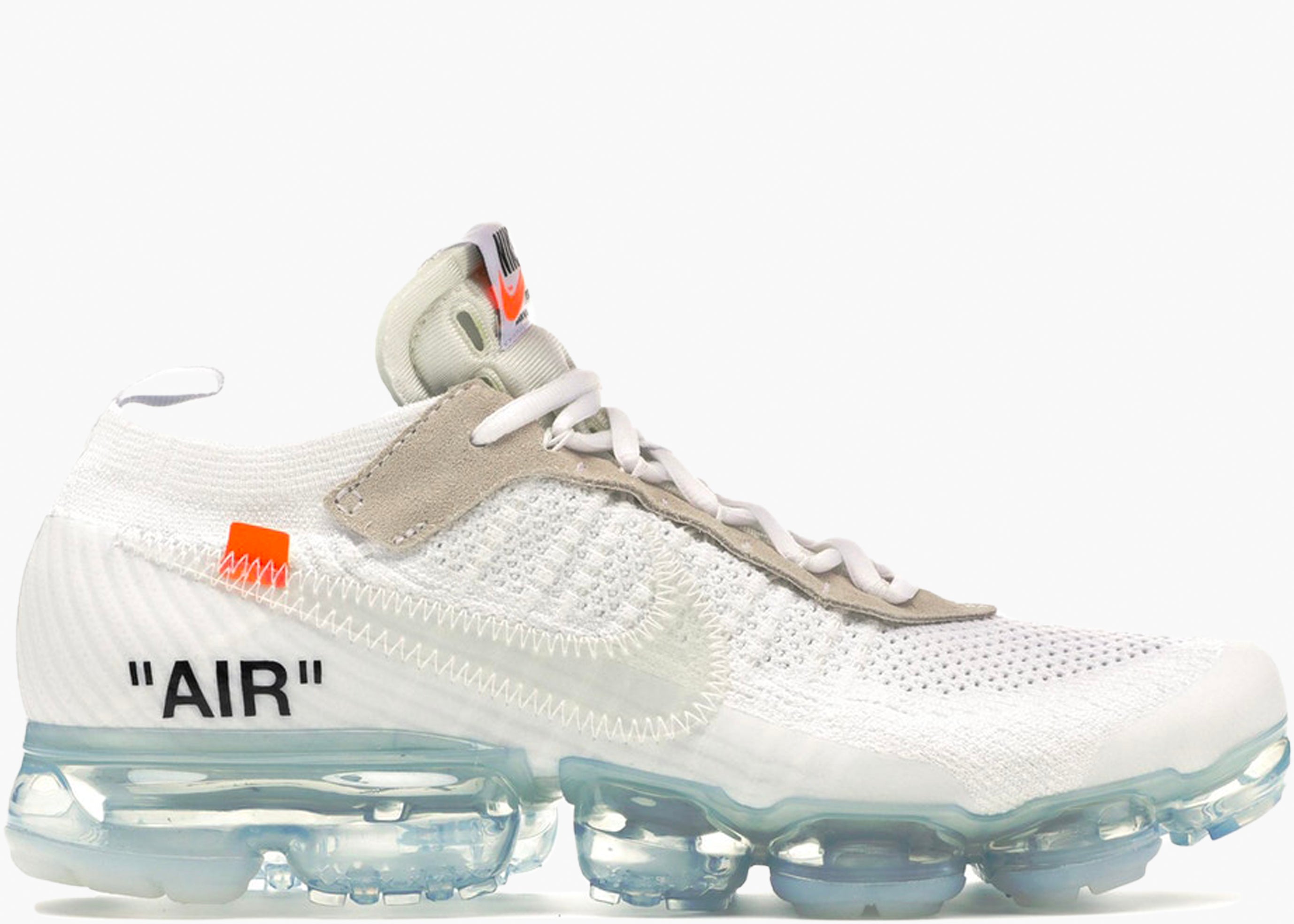 NIKE VAPORMAX OFF-WHITE ” WHITE “ AA3831-100 HYPE CLOTHINGA LIMITED EDITION