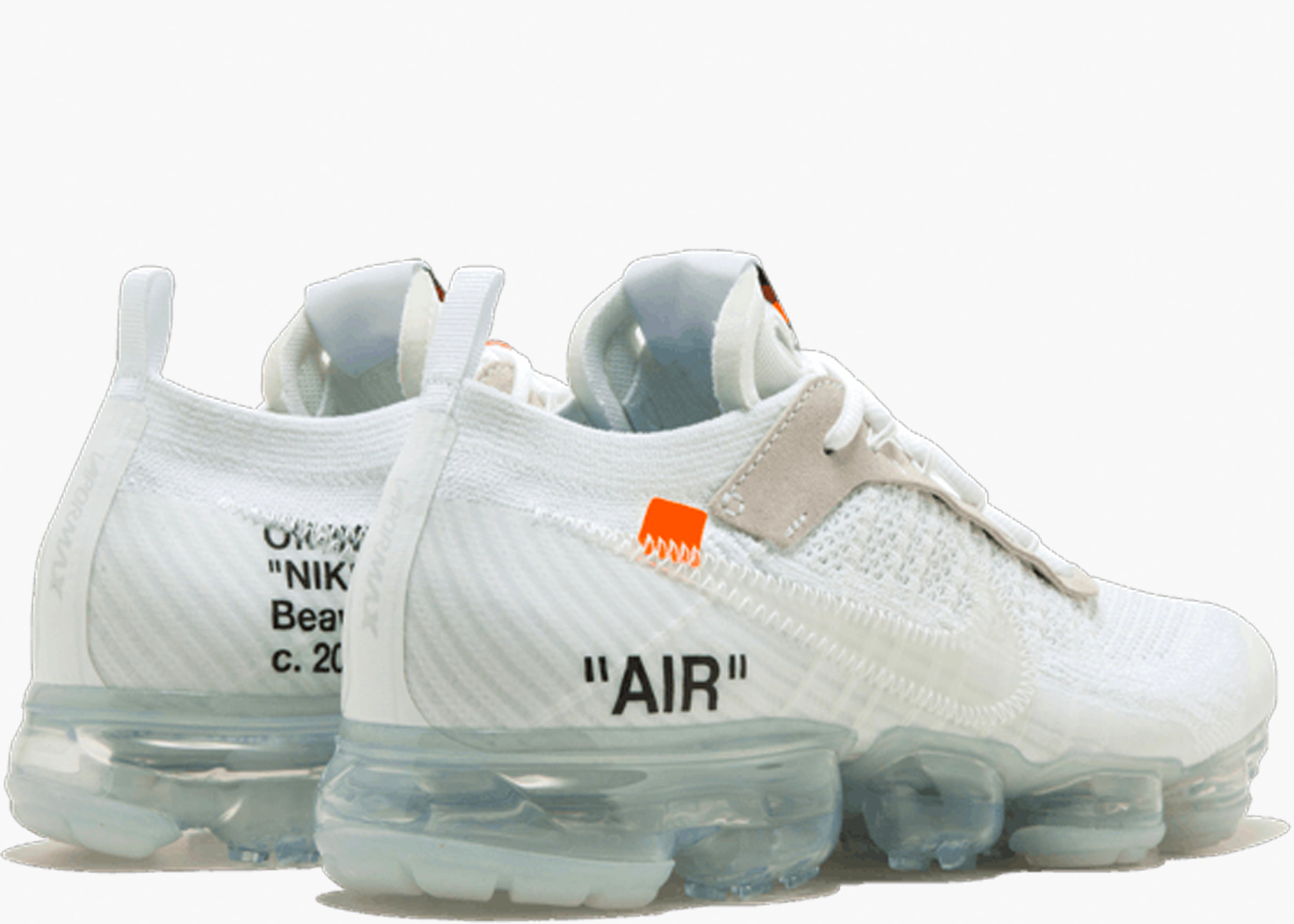 NIKE VAPORMAX OFF-WHITE ” WHITE “ AA3831-100 HYPE CLOTHINGA LIMITED EDITION