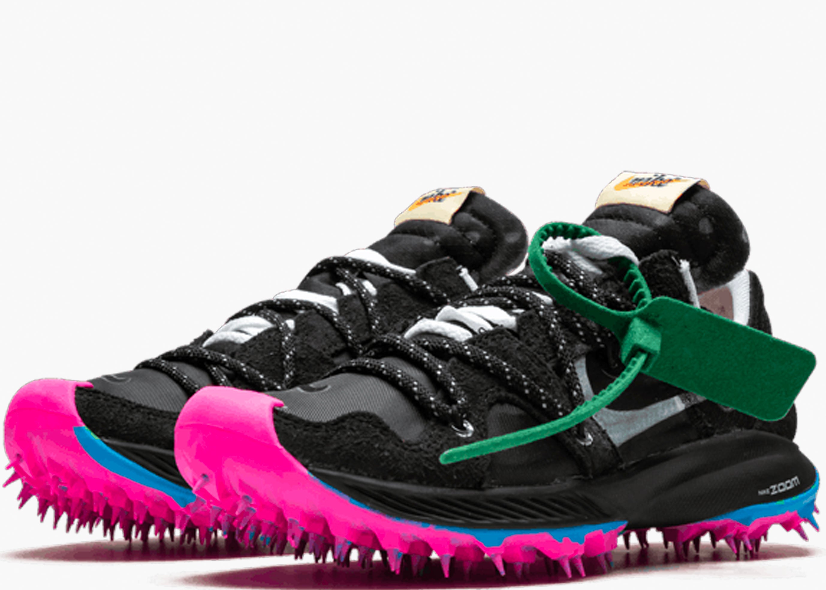 NIKE ZOOM TERRA KIGER 5 X OFF-WHITE W BLACK CD8179-001 HYPE CLOTHINGA LIMITED EDITION