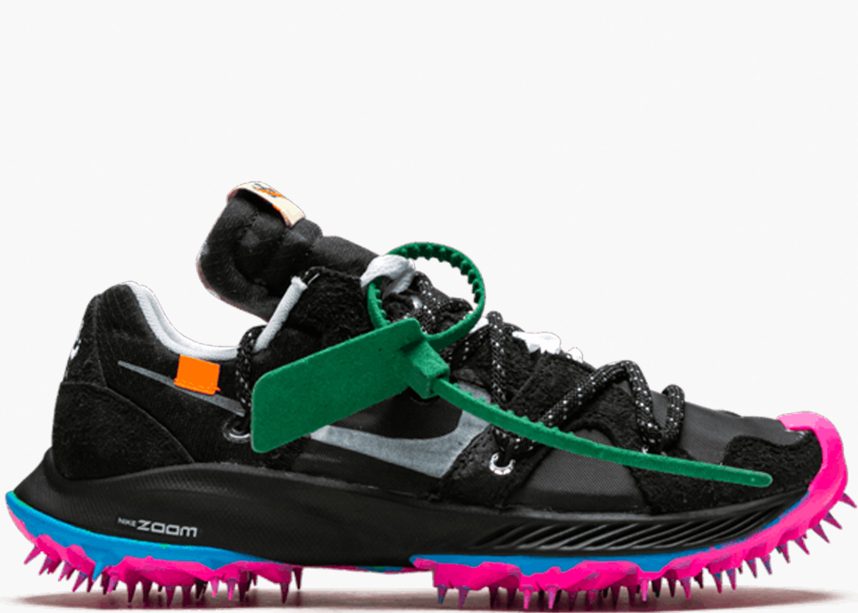 NIKE ZOOM TERRA KIGER 5 X OFF-WHITE W BLACK CD8179-001 HYPE CLOTHINGA LIMITED EDITION