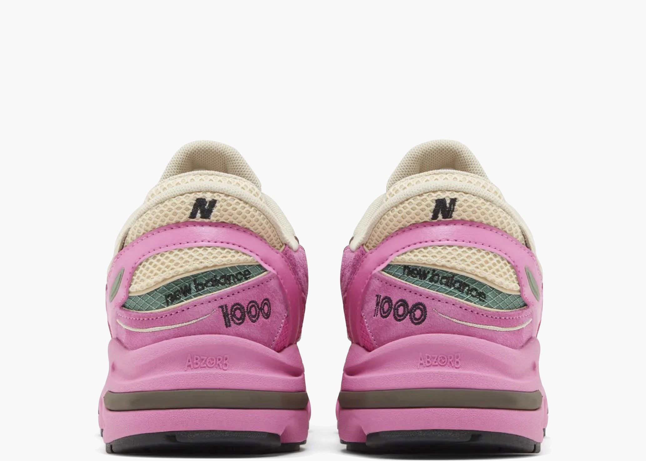 New Balance 1000 Tan Pink Green M1000MC Hype Clothinga Limited Edition