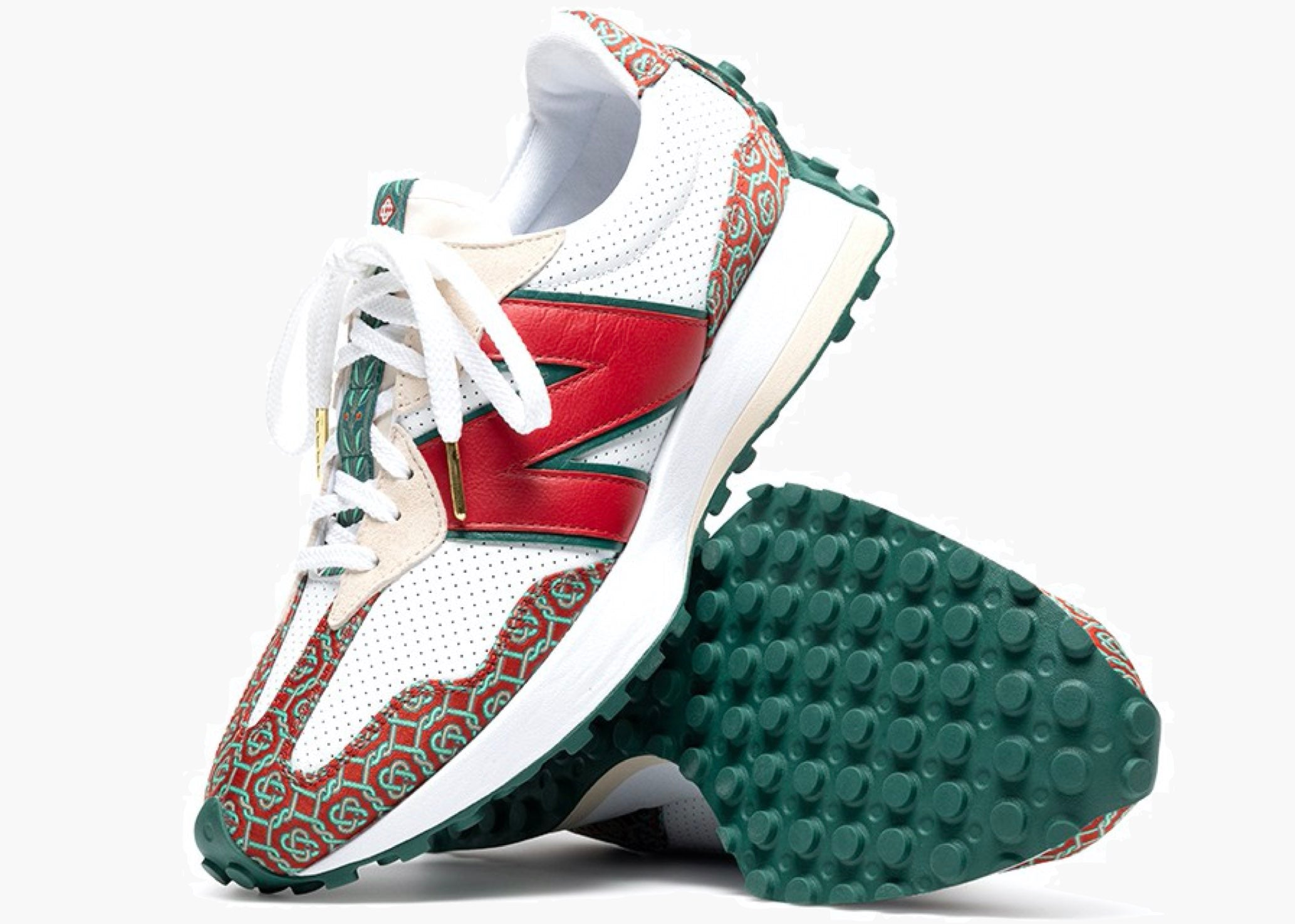New Balance 327 Casablanca Red Monogram