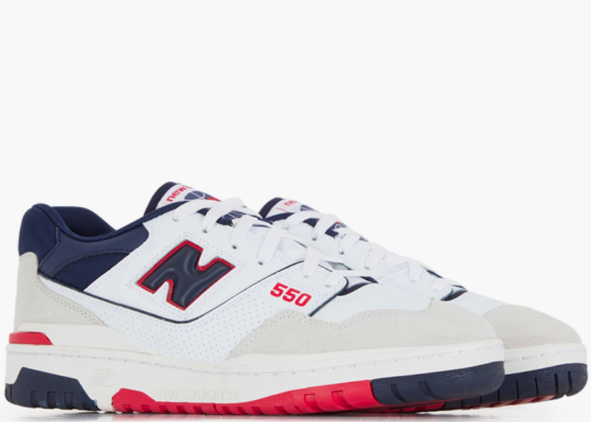 New Balance 550 Premium White Navy Red Hype Clothinga Limited Edition