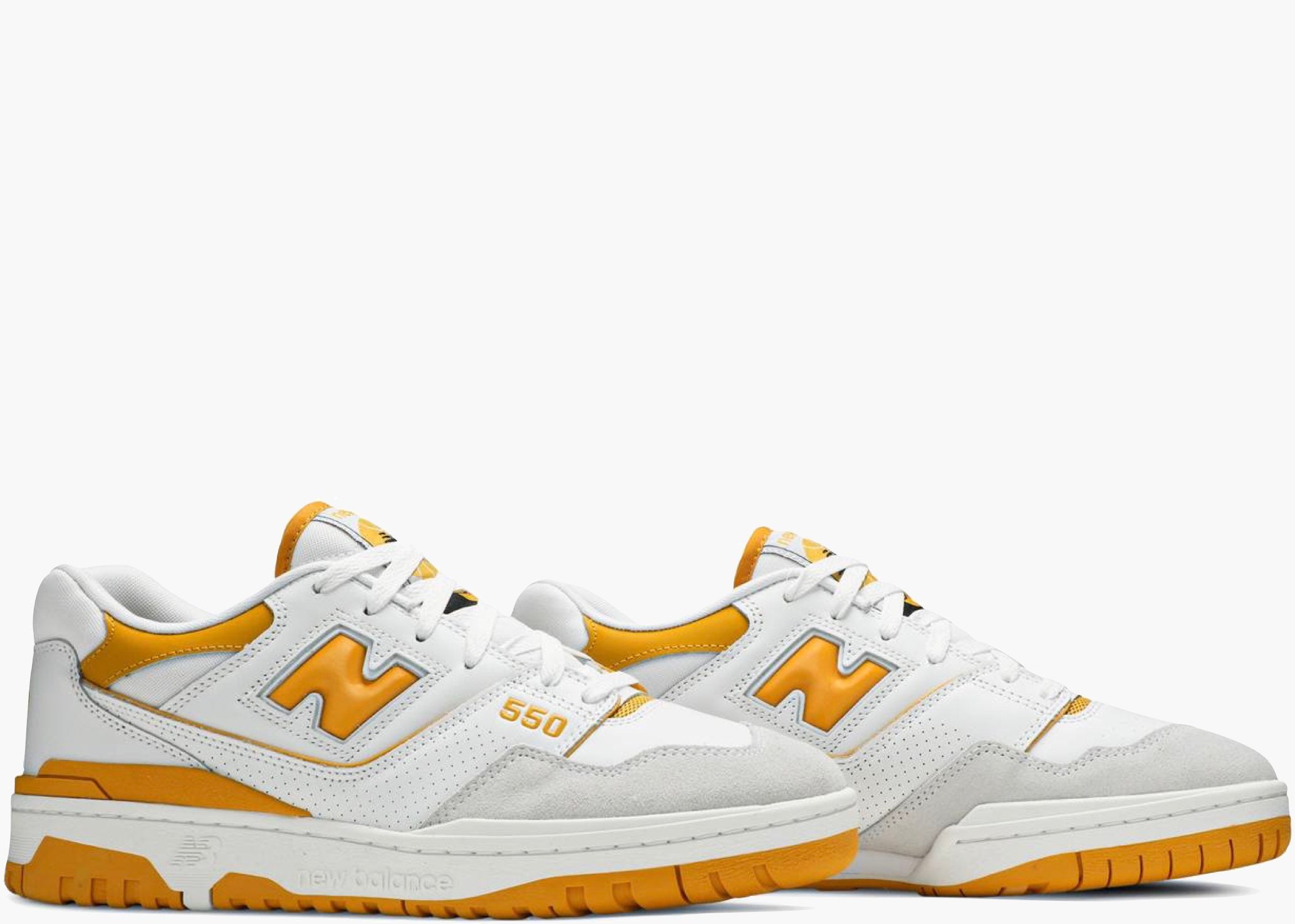 New Balance 550 Sea Salt Varsity Gold