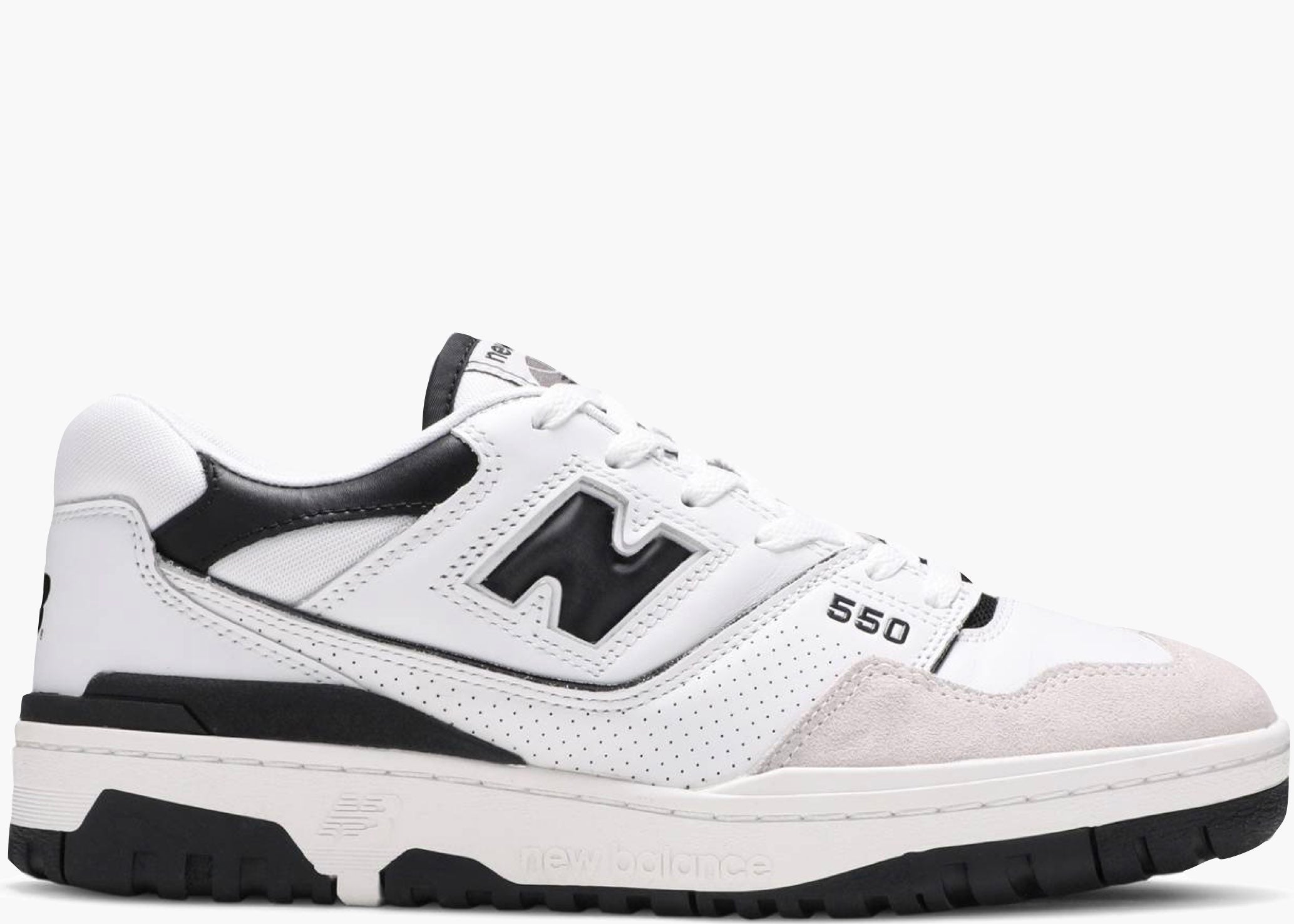 New Balance 550 Sea Salt Black