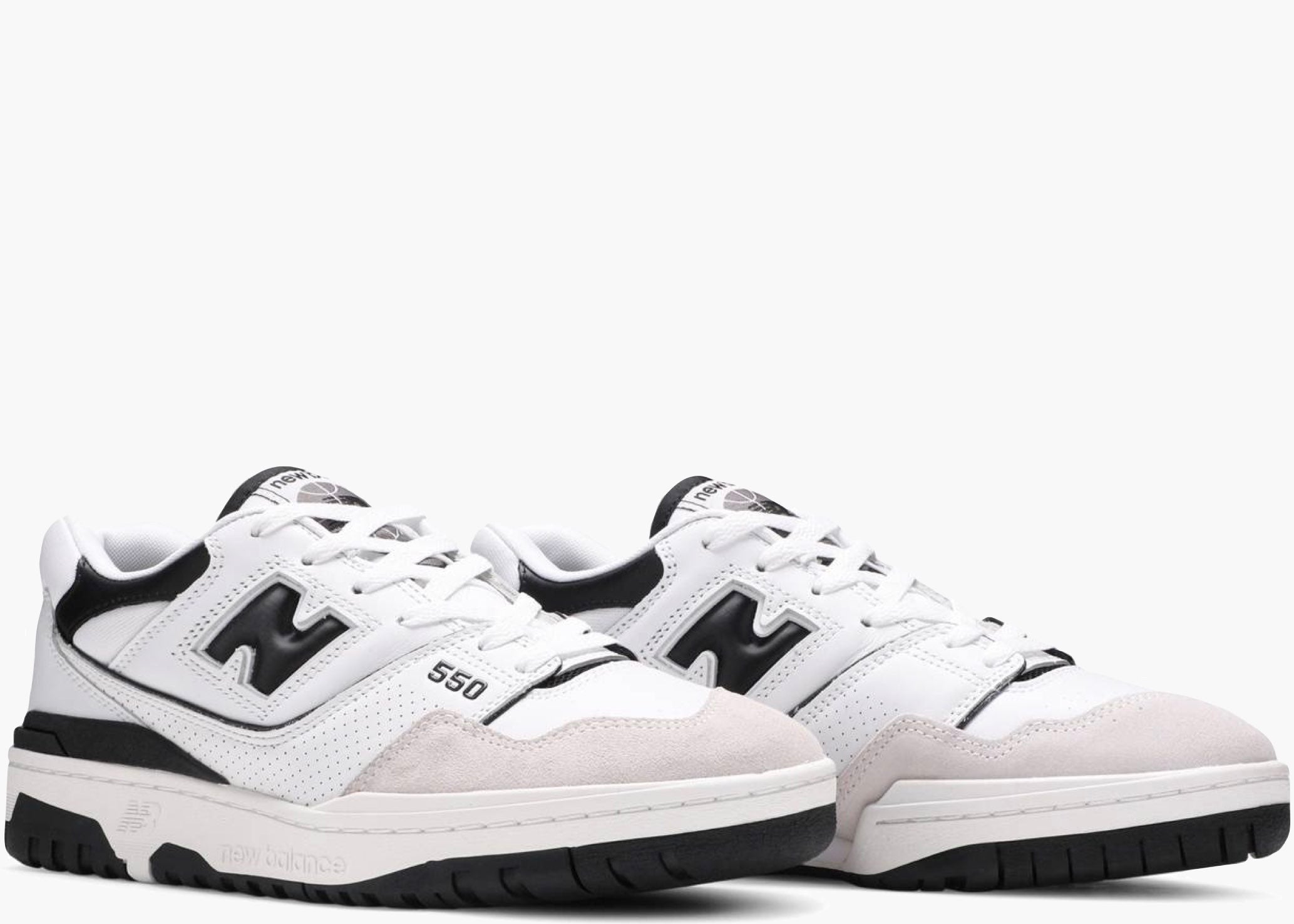 New Balance 550 Sea Salt Black