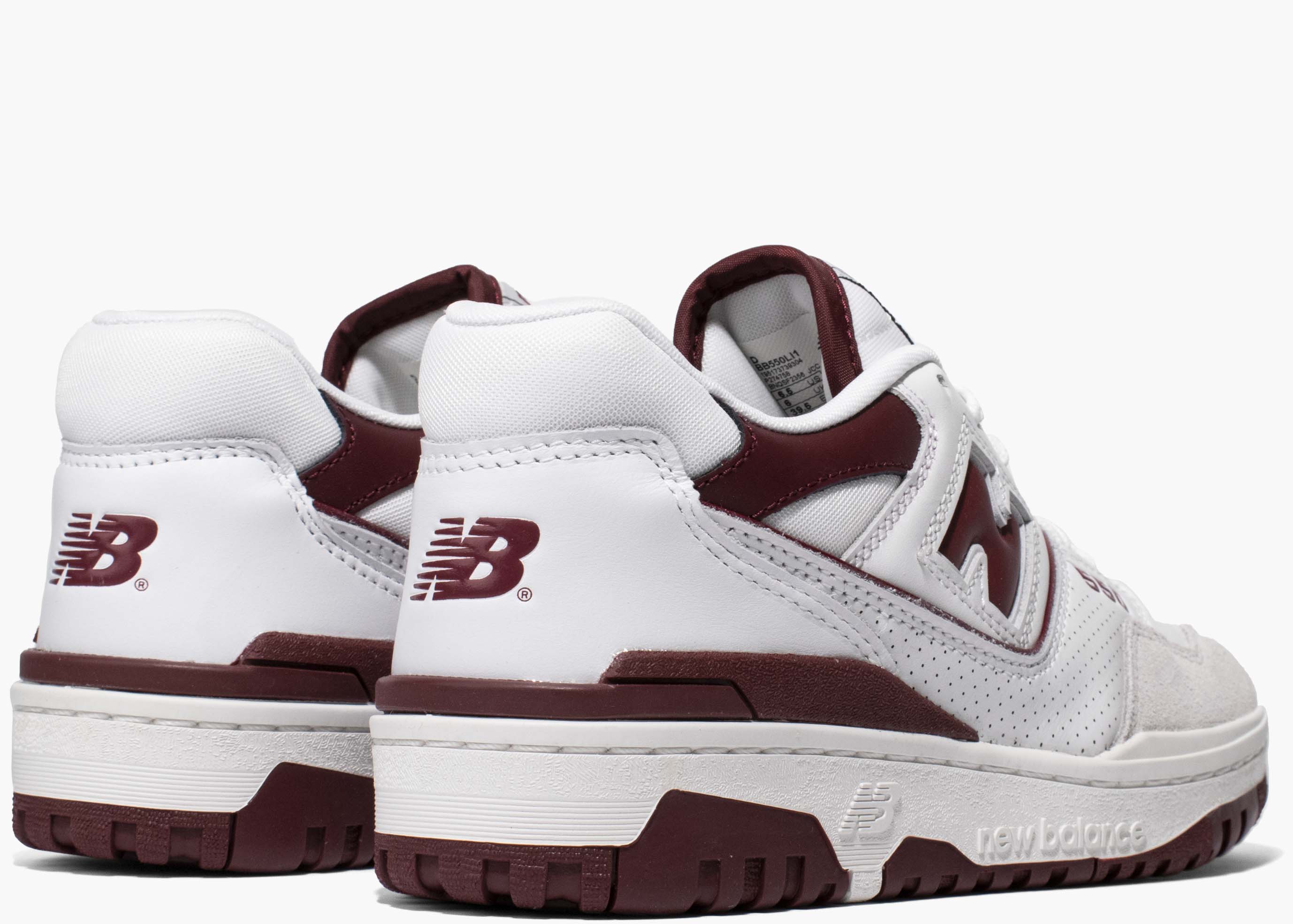 New Balance 550 Sea Salt Burgundy BB550LI1 Hype Clothinga Limited Edition