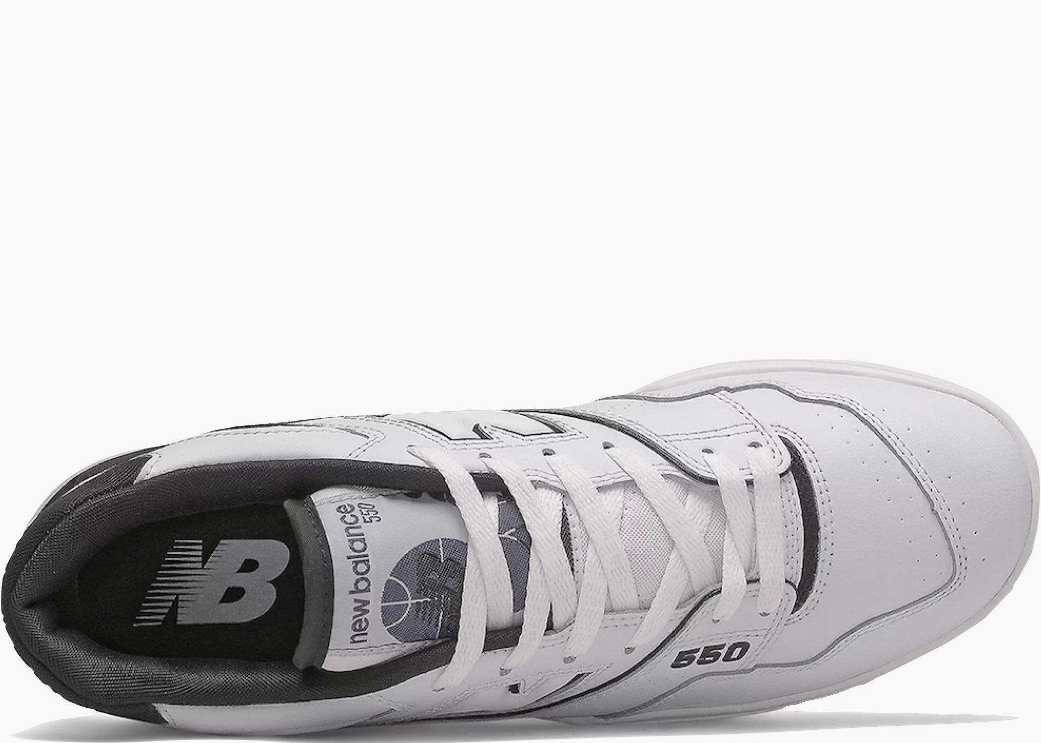 New Balance 550 White Black Hype Clothinga Limited Edition