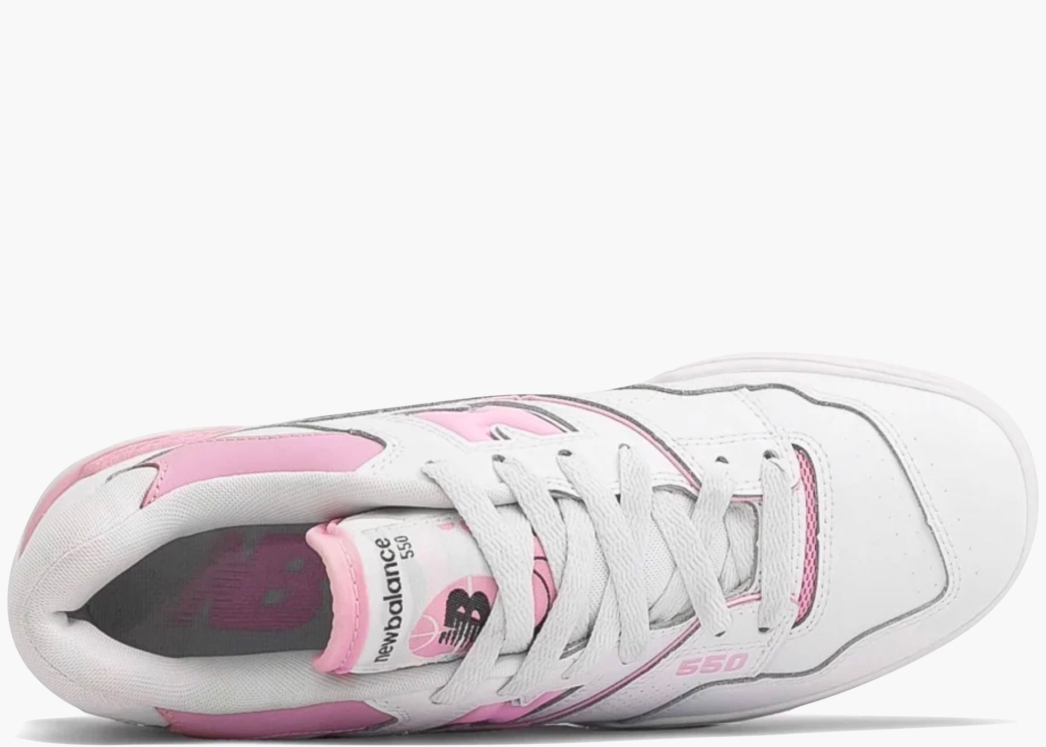 New Balance 550 White Bubblegum Pink (W) Hype Clothinga Limited Edition
