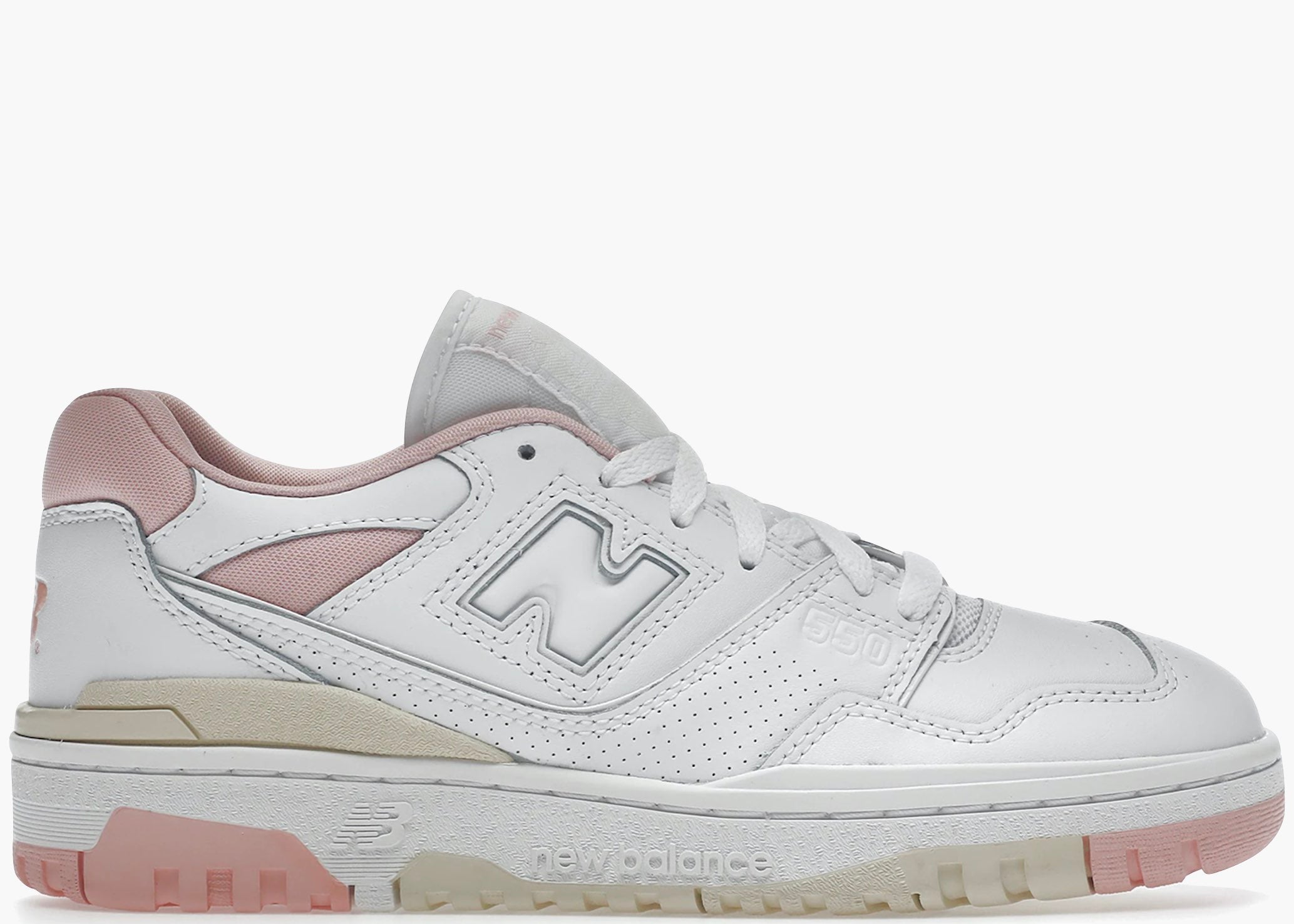 New Balance 550 White Pink Cream (W) Hype Clothinga Limited Edition
