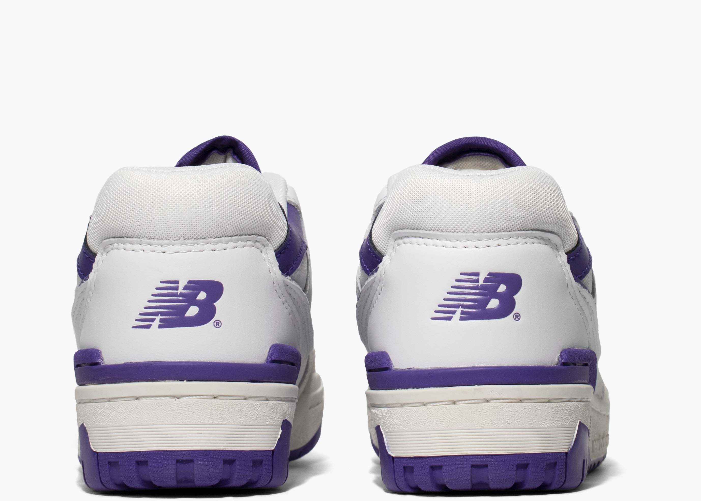 New Balance 550 White Purple Hype Clothinga Limited Edition
