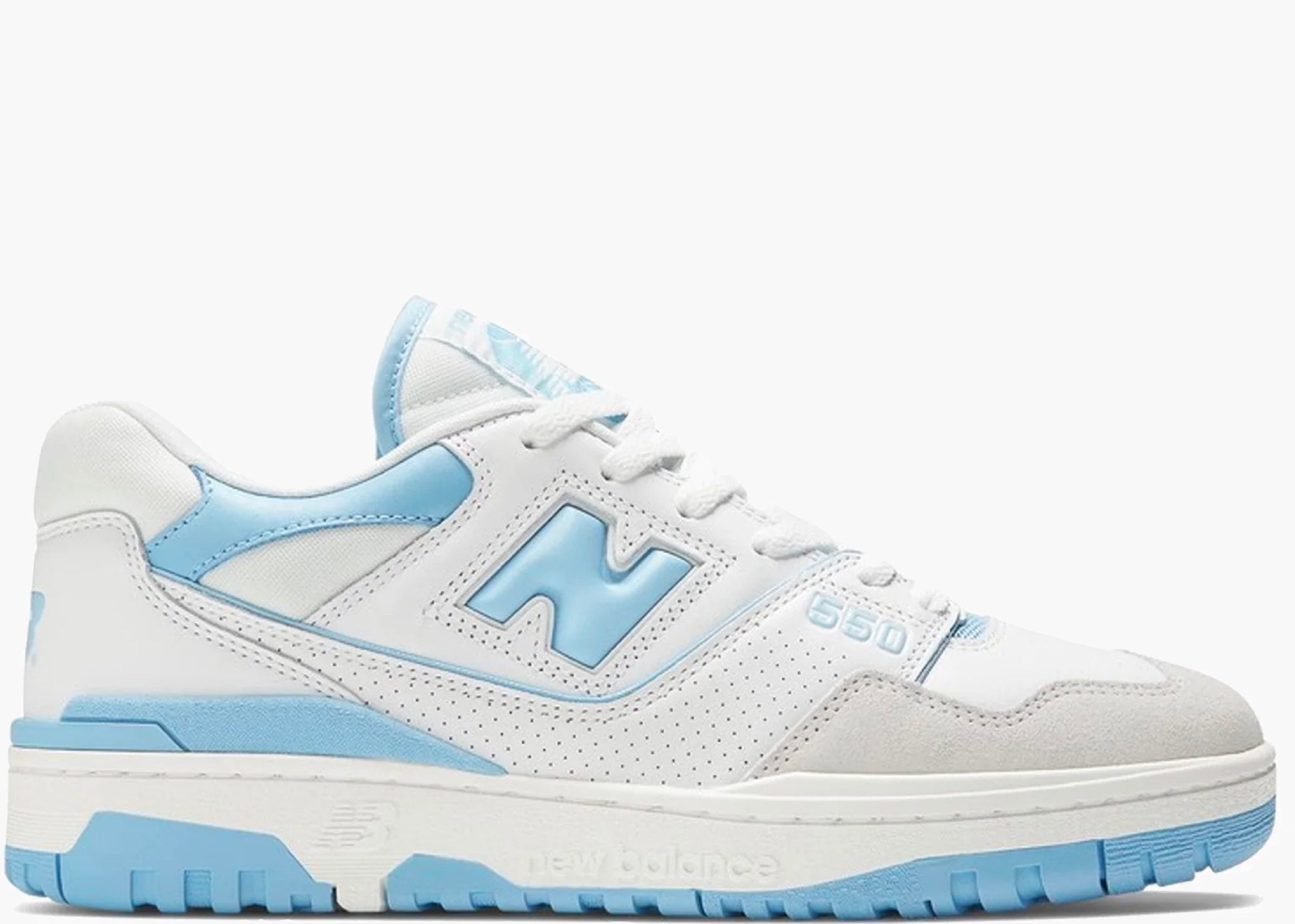 New Balance 550 White University Blue Grey Toe Hype Clothinga Limited Edition