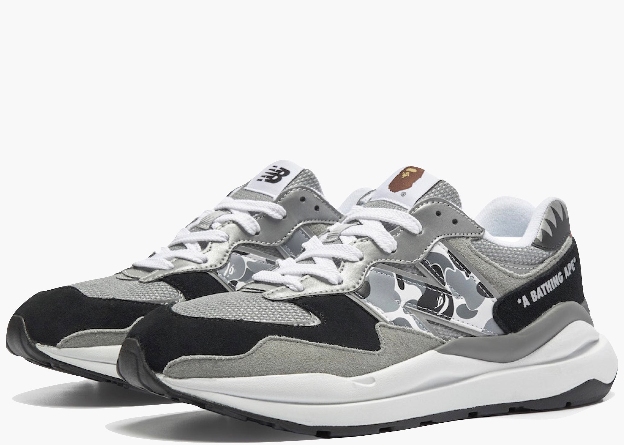 New Balance 57/40 BAPE Grey Hype clothinga Limited Edition