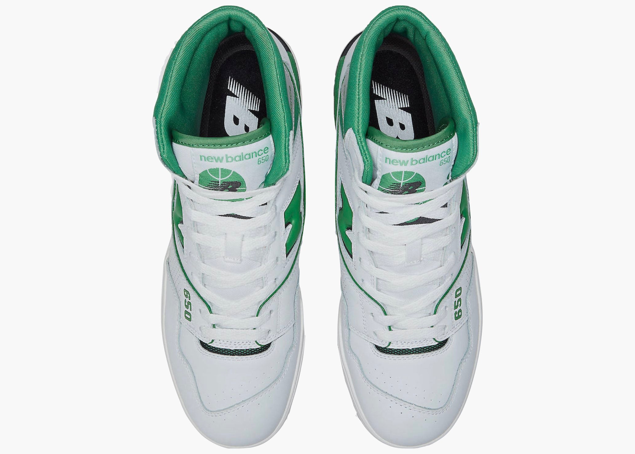 New Balance 650R White Green BB650RWG Hype Clothinga Limited Edition